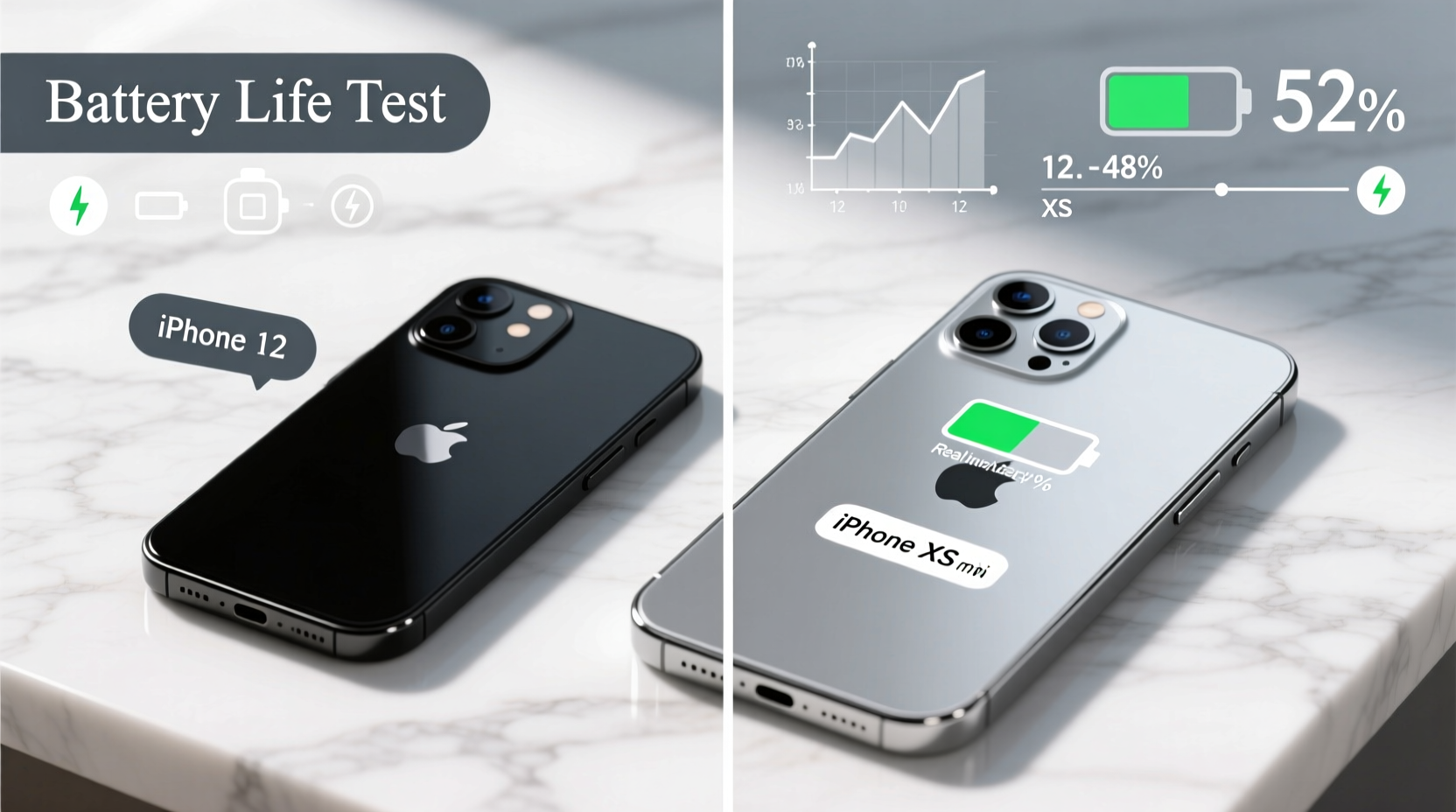 iphone 12 mini vs xs battery is the xs actually better for battery life