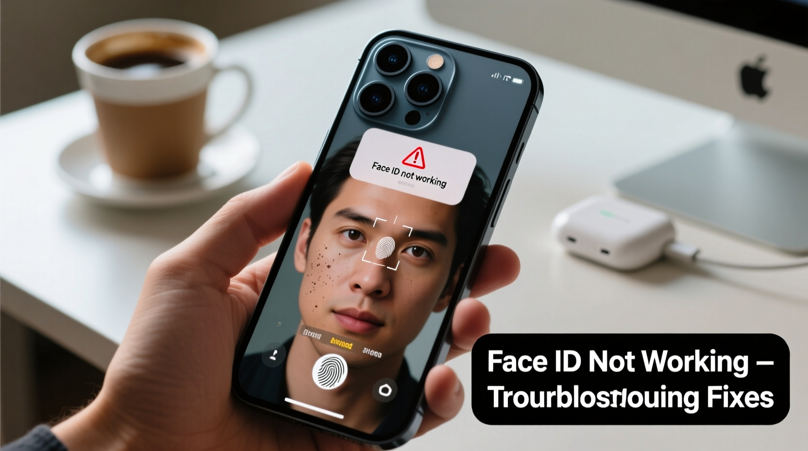 face id not working on iphone troubleshooting fixes