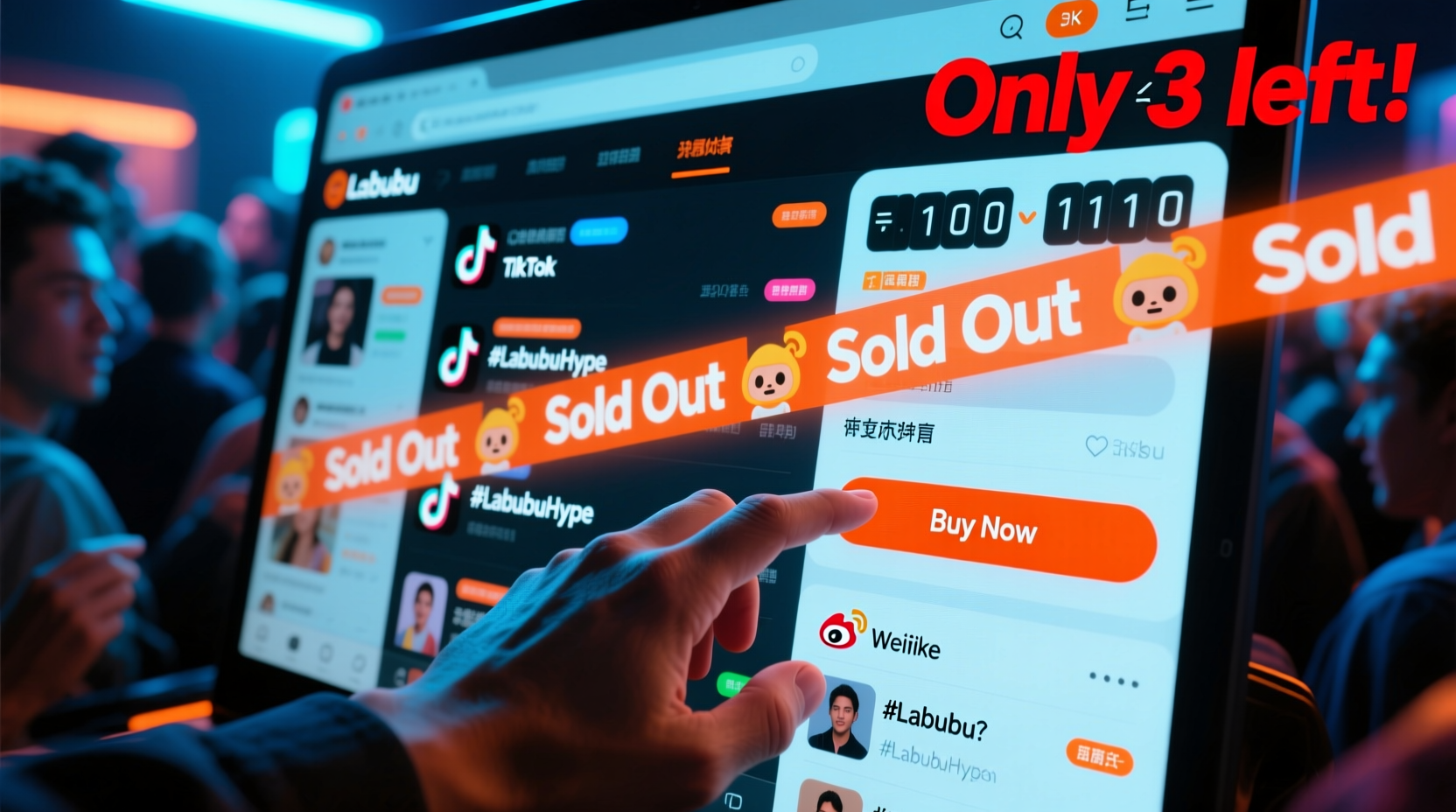 how fast does labubu sell out online