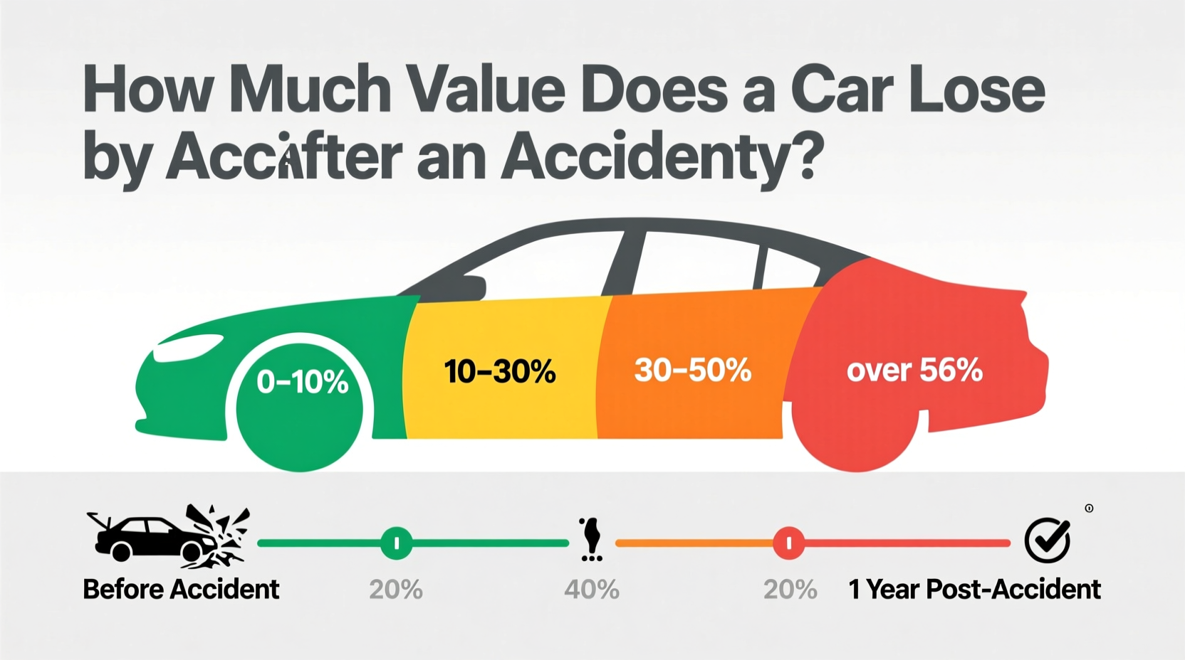 how much value does a car lose after an accident