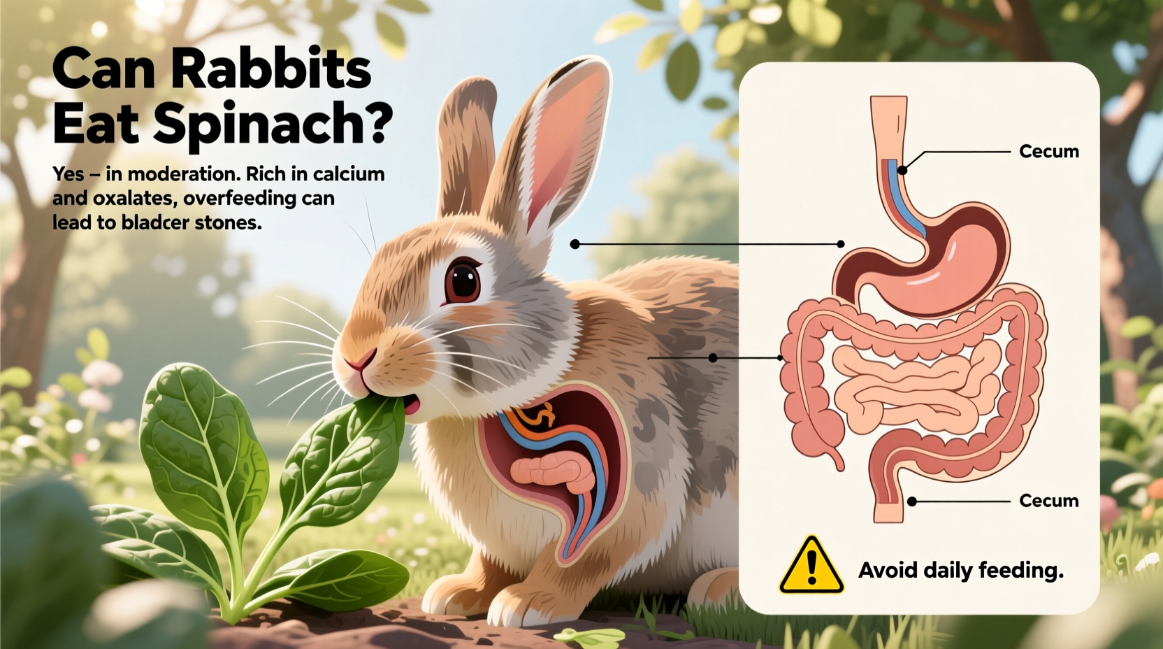Can Rabbits Eat Spinach? Safety Guidelines & Alternatives