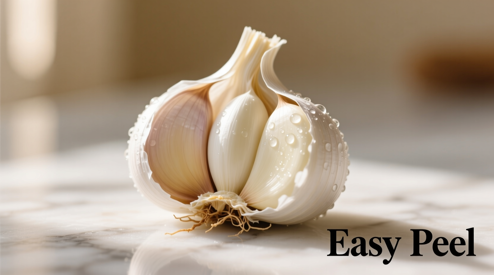 easy peel garlic
