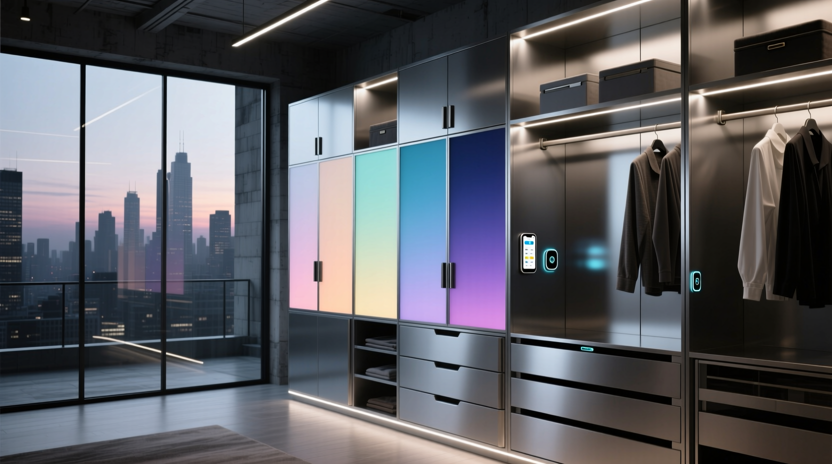 bold custom closet trend