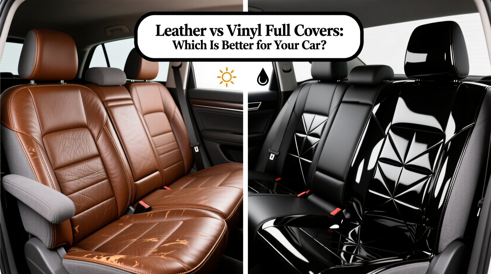 leather vs vinyl full covers
