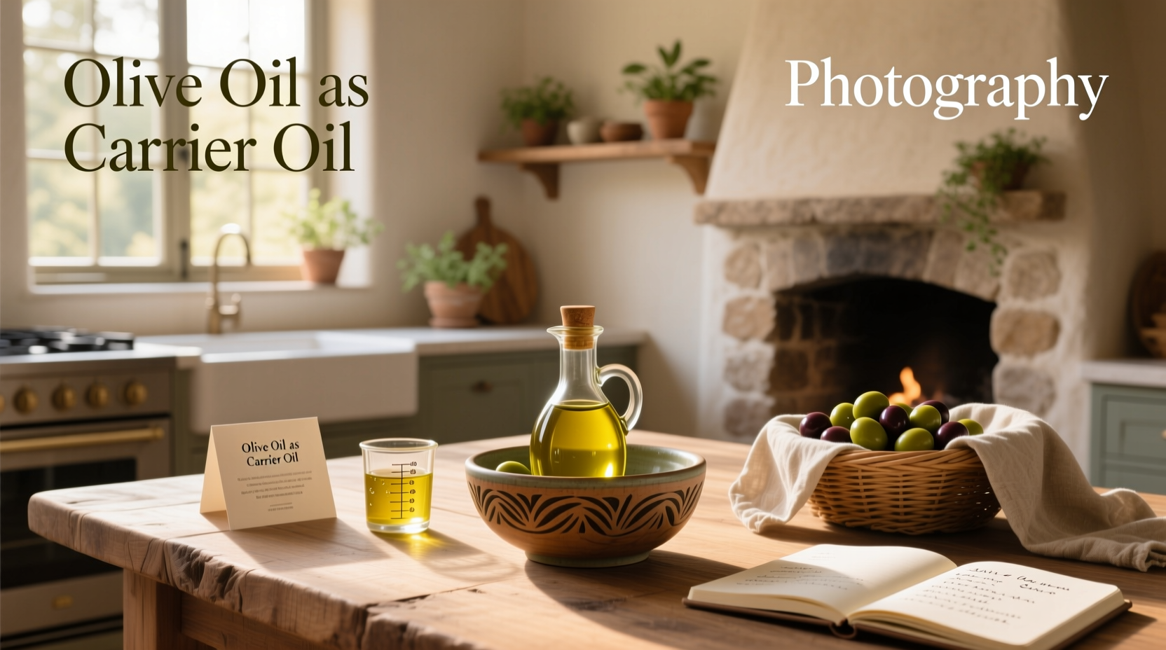 using olive oil as a carrier oil