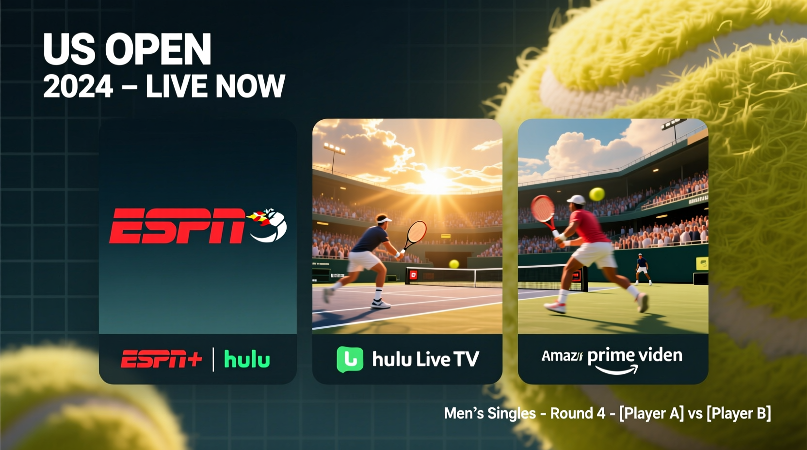 what channel is the us open on now