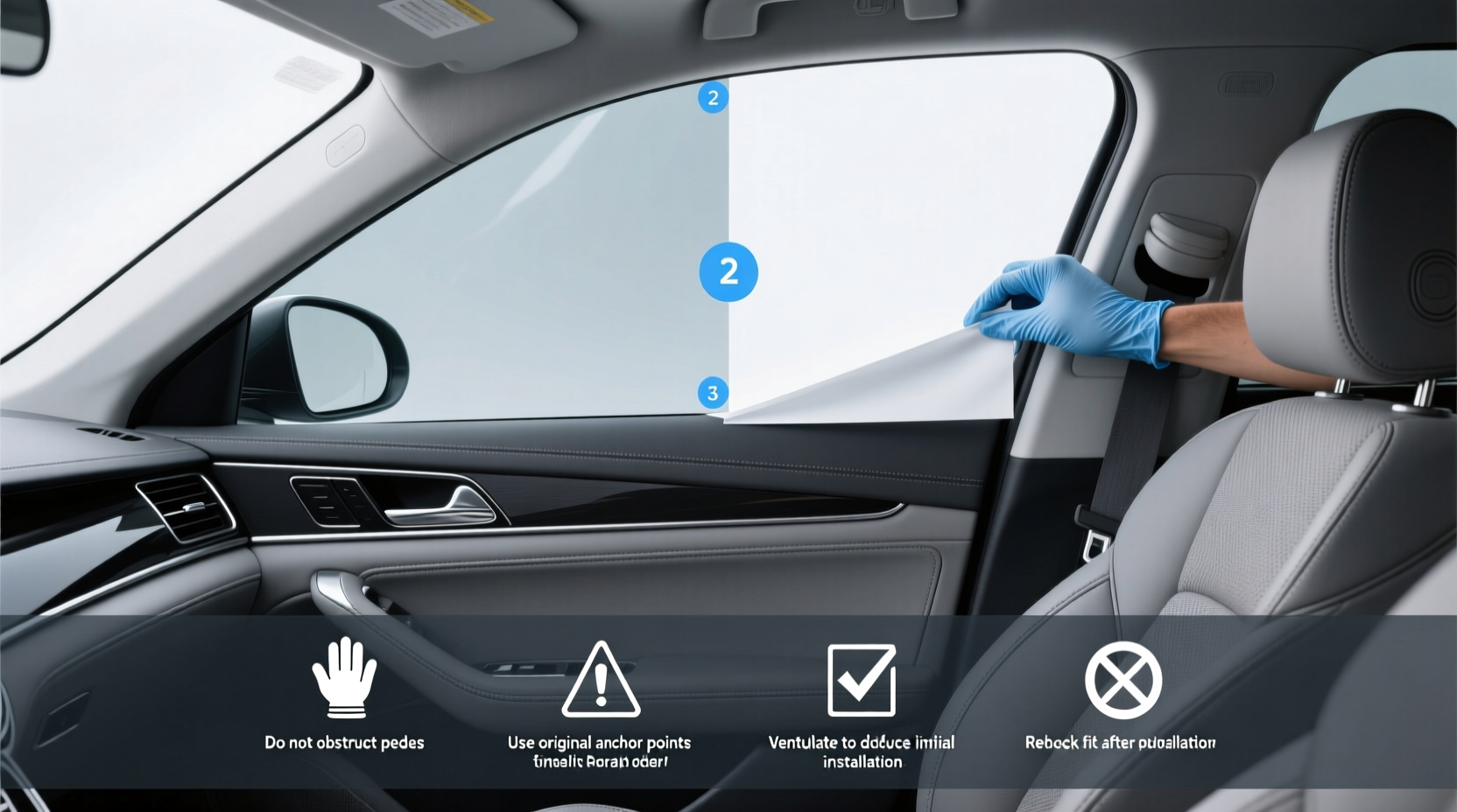 White Car Window Tint Before After Buying Guide