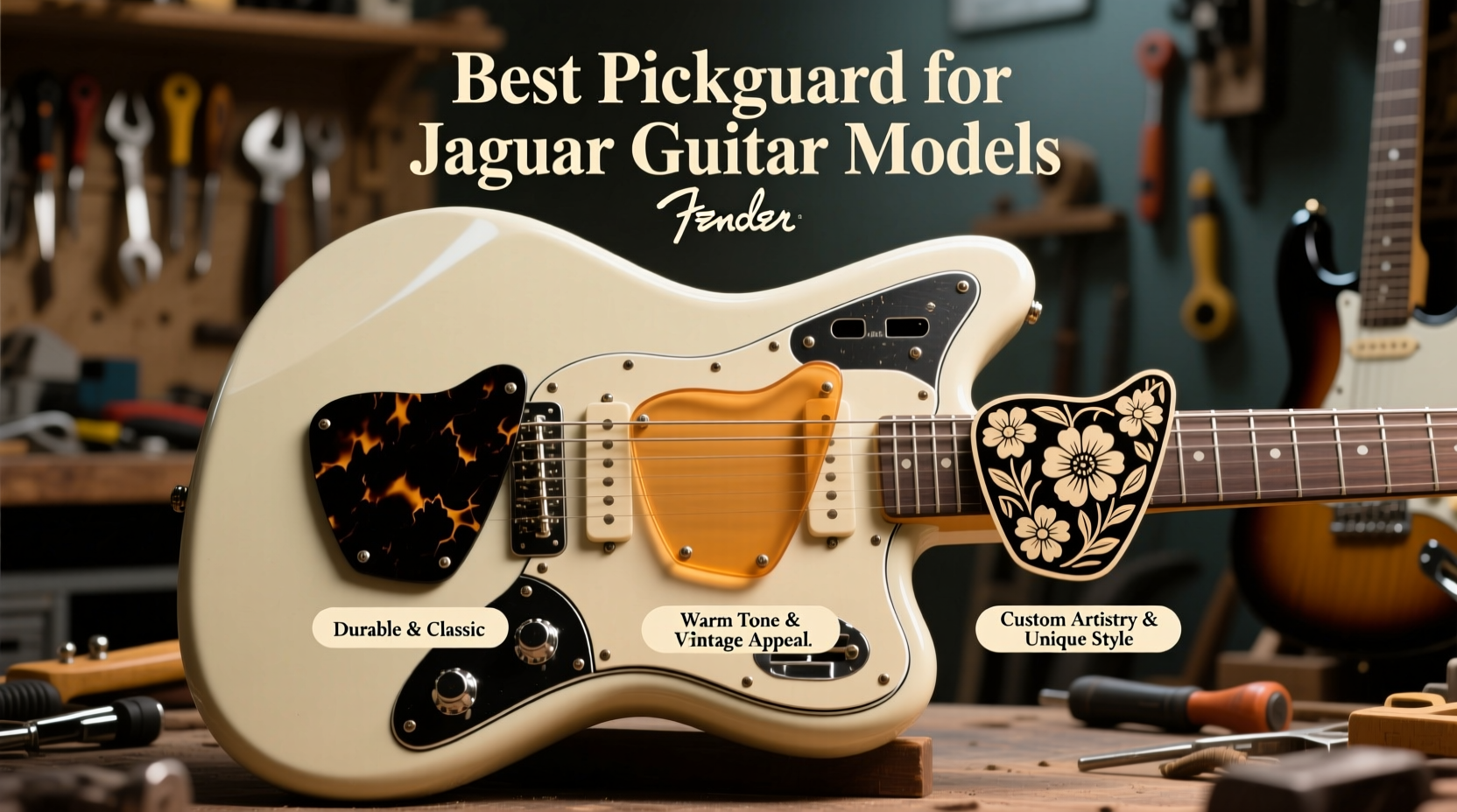 pickguard jaguar