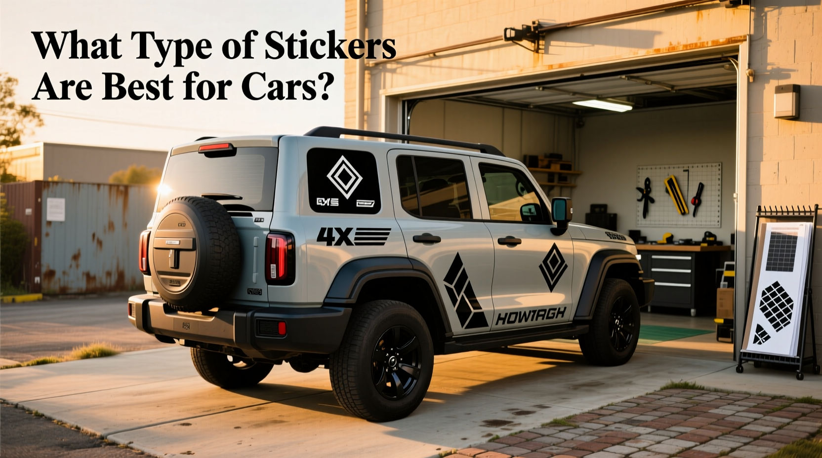 How to Choose Stickers for 4x4 Cars: What Type Is Best? Buying Guide