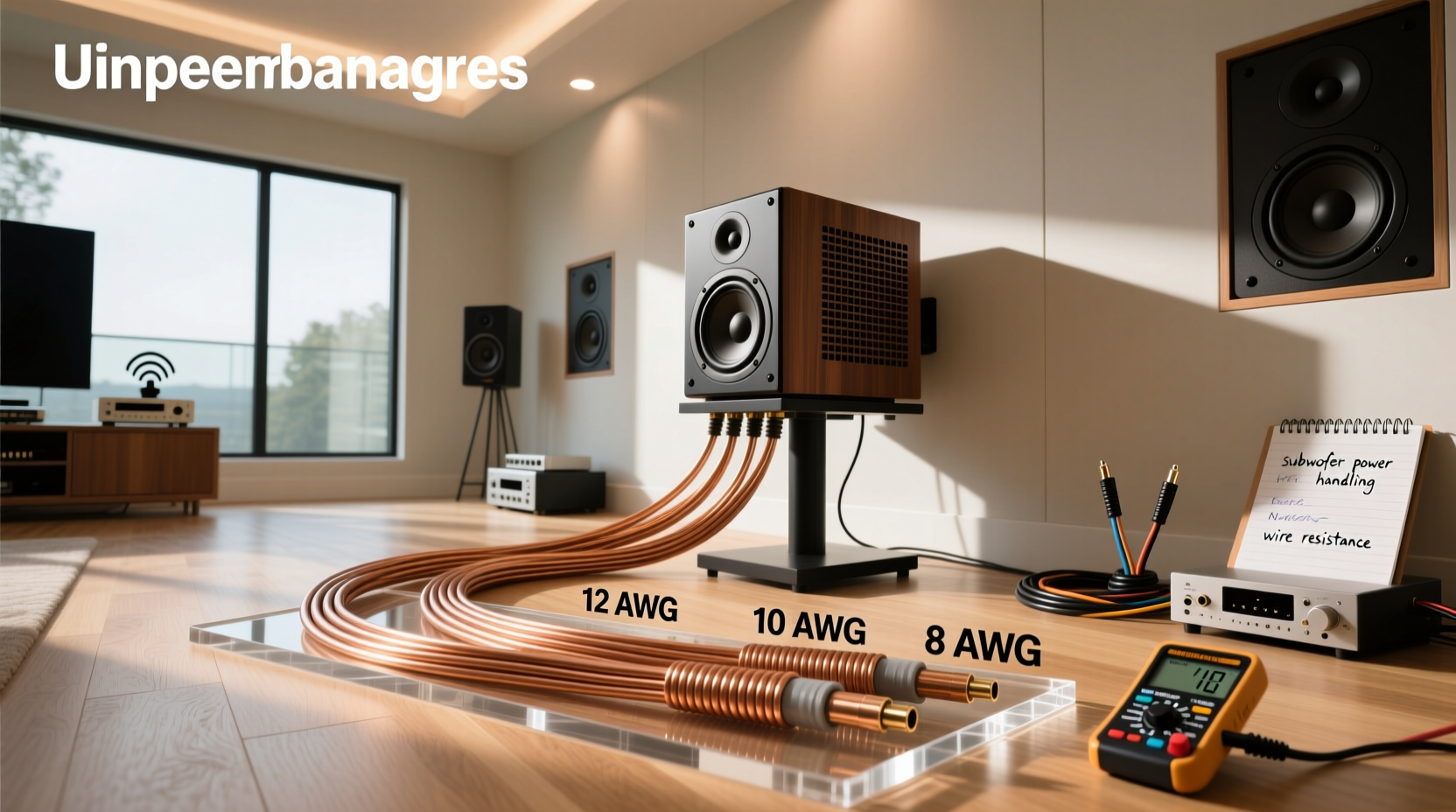 Subwoofer Wire Gauge Guide: How to Choose the Right One