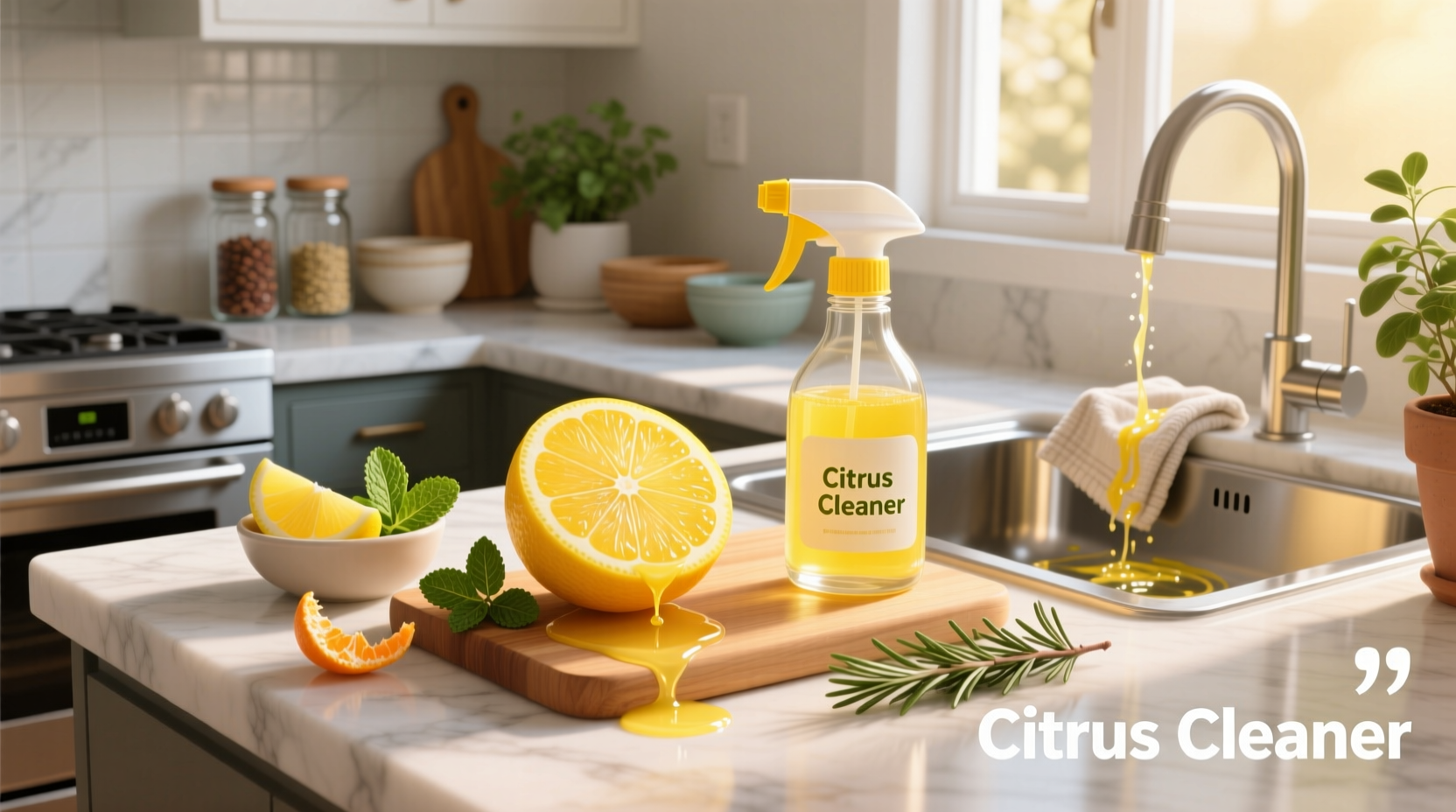 ways use citrus clean your house