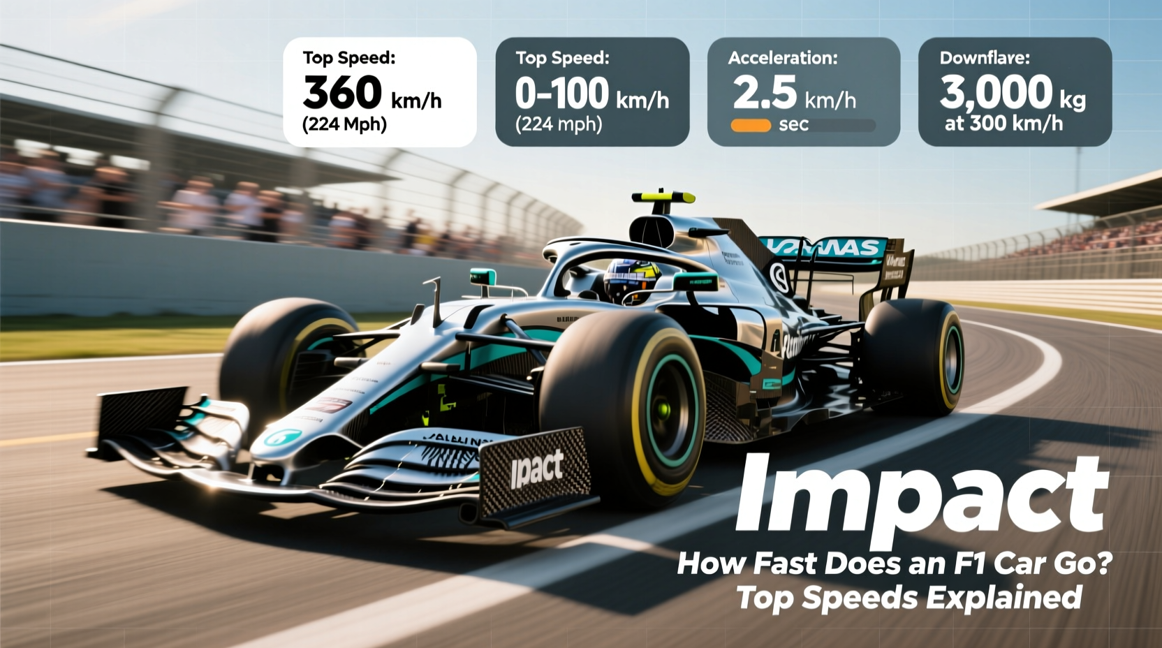 how fast does a f1 car go