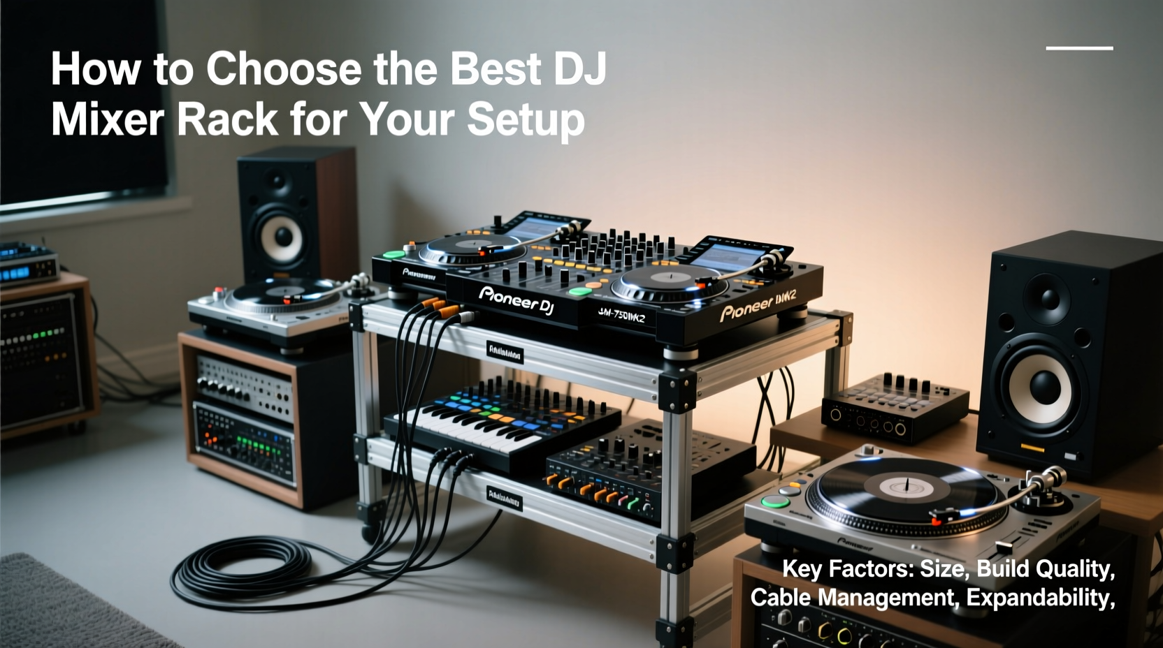 Mixer Rig Setup How to Choose the Best DJ Mixer Rack for Your Setup