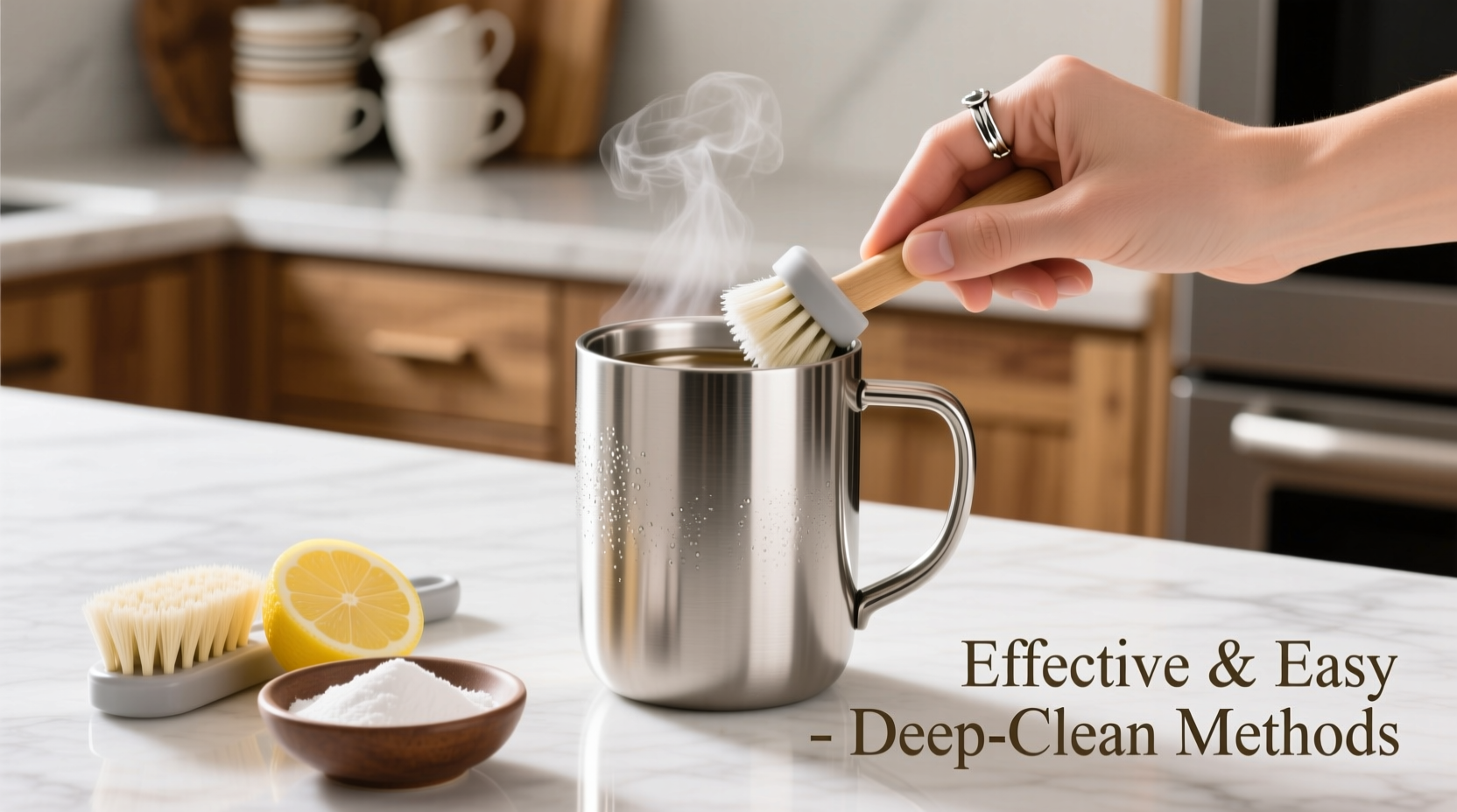 effective and easy methods to deep clean your stainless steel insulated mug