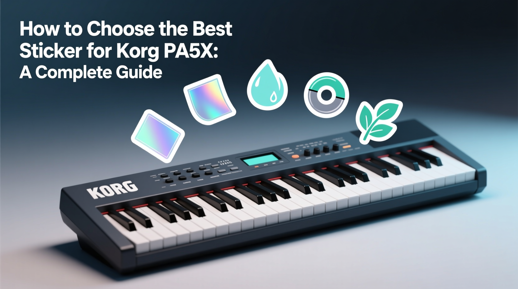 sticker korg pa5x
