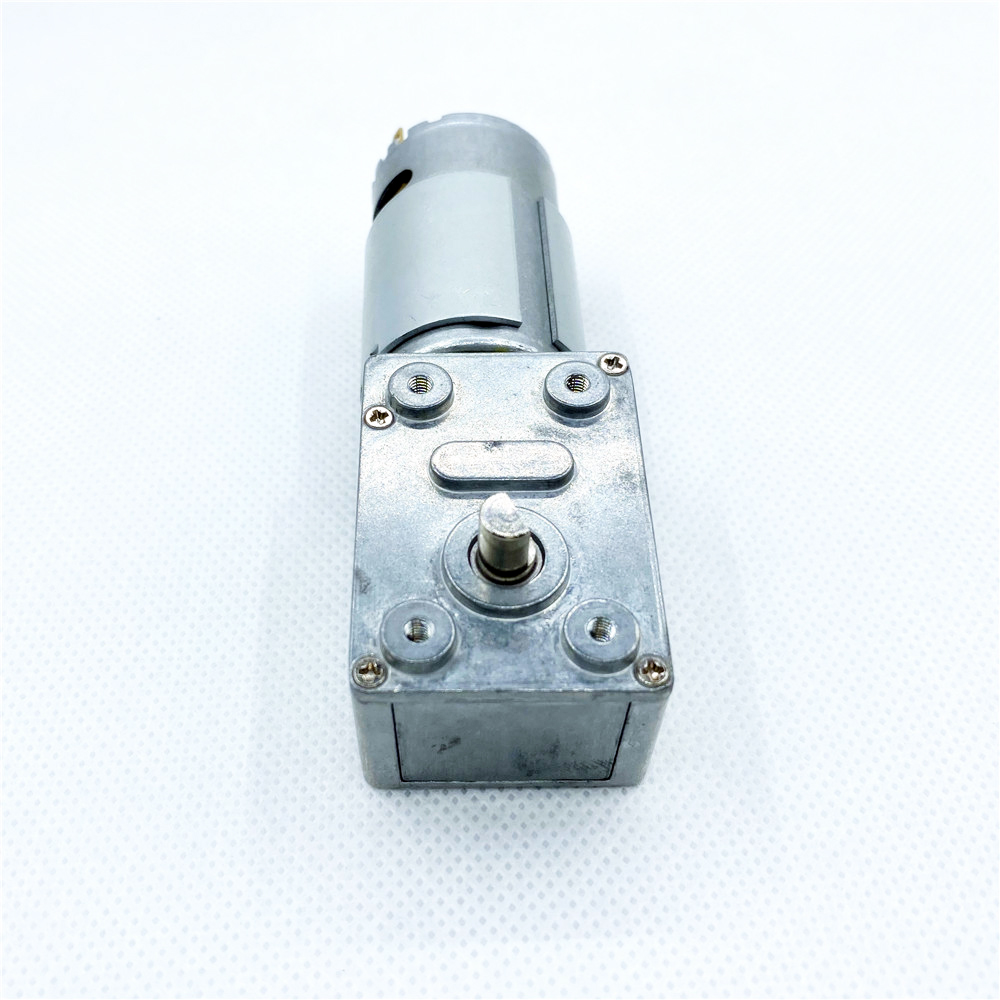 Kegu motor 60kg.cm high torque 12v 24v mini low rpm brush 58mm dc electric worm gear self-locking motor