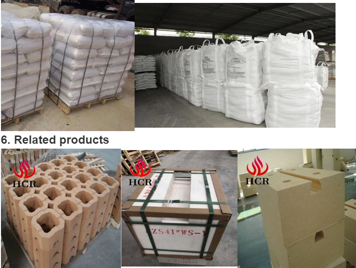 Factory price of zircon corundum AZS brick ramming mass