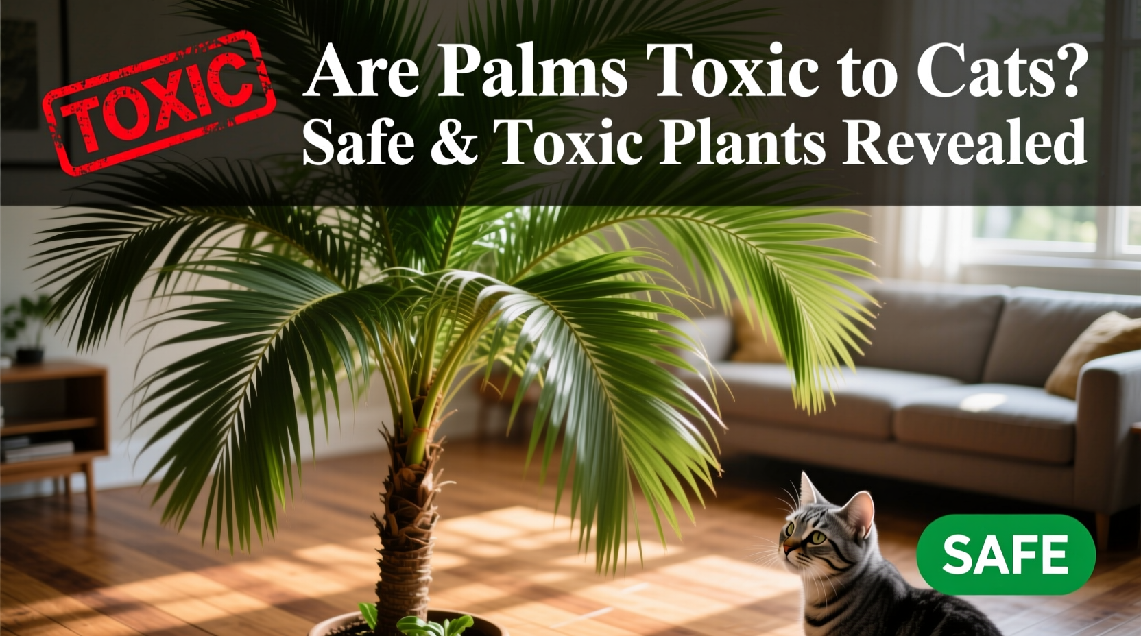 are palms toxic to cats