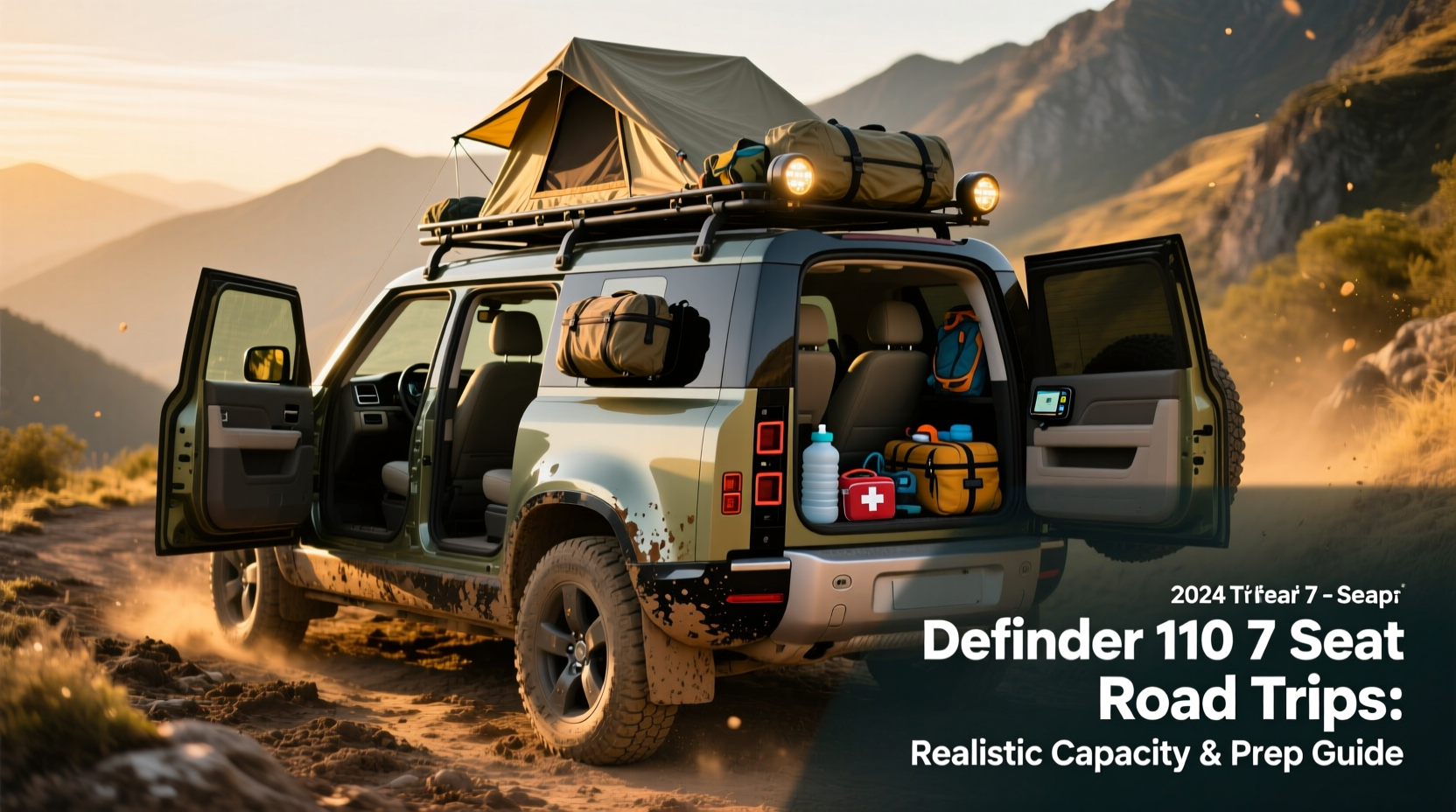 defender 110 7 seat road trips