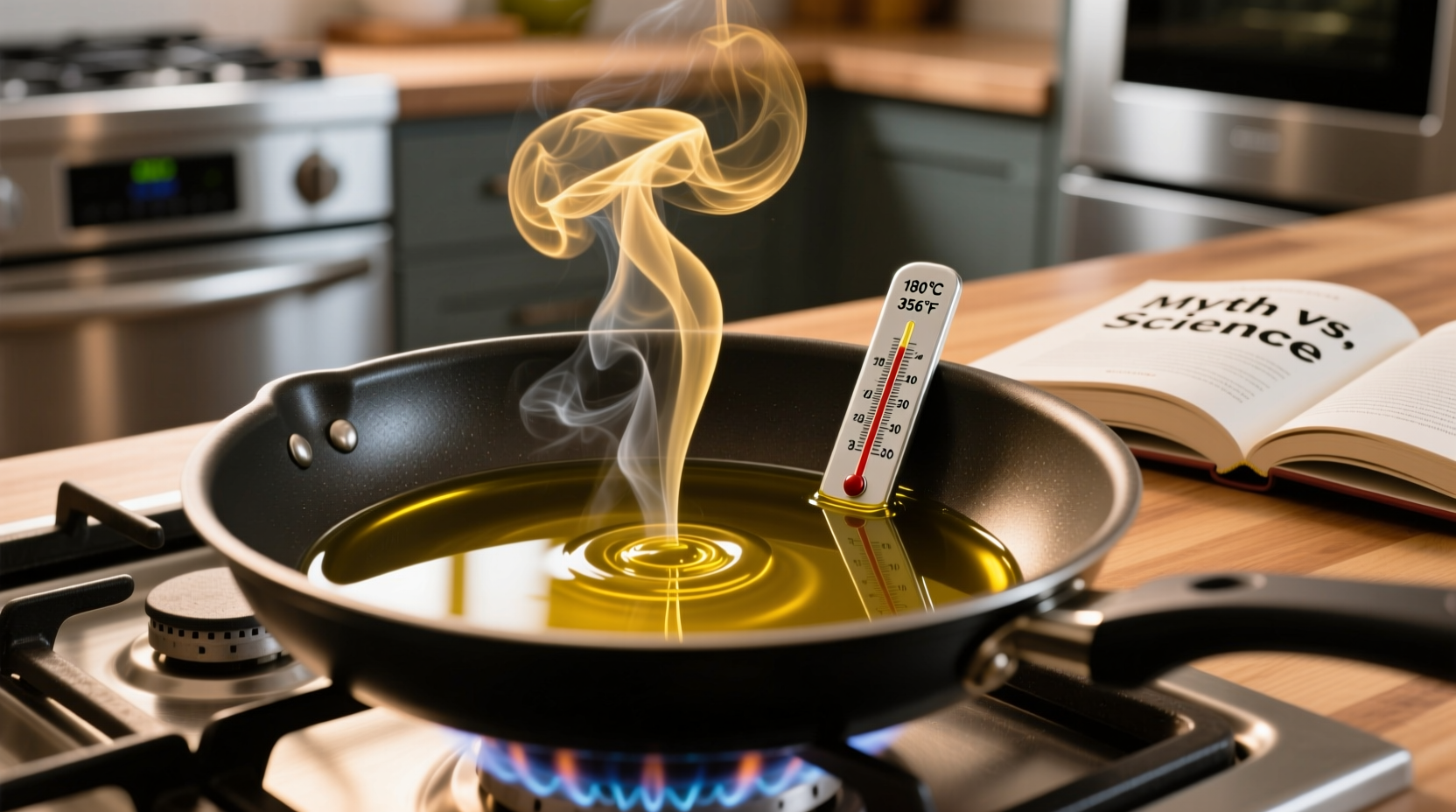 olive oil smoke point myth