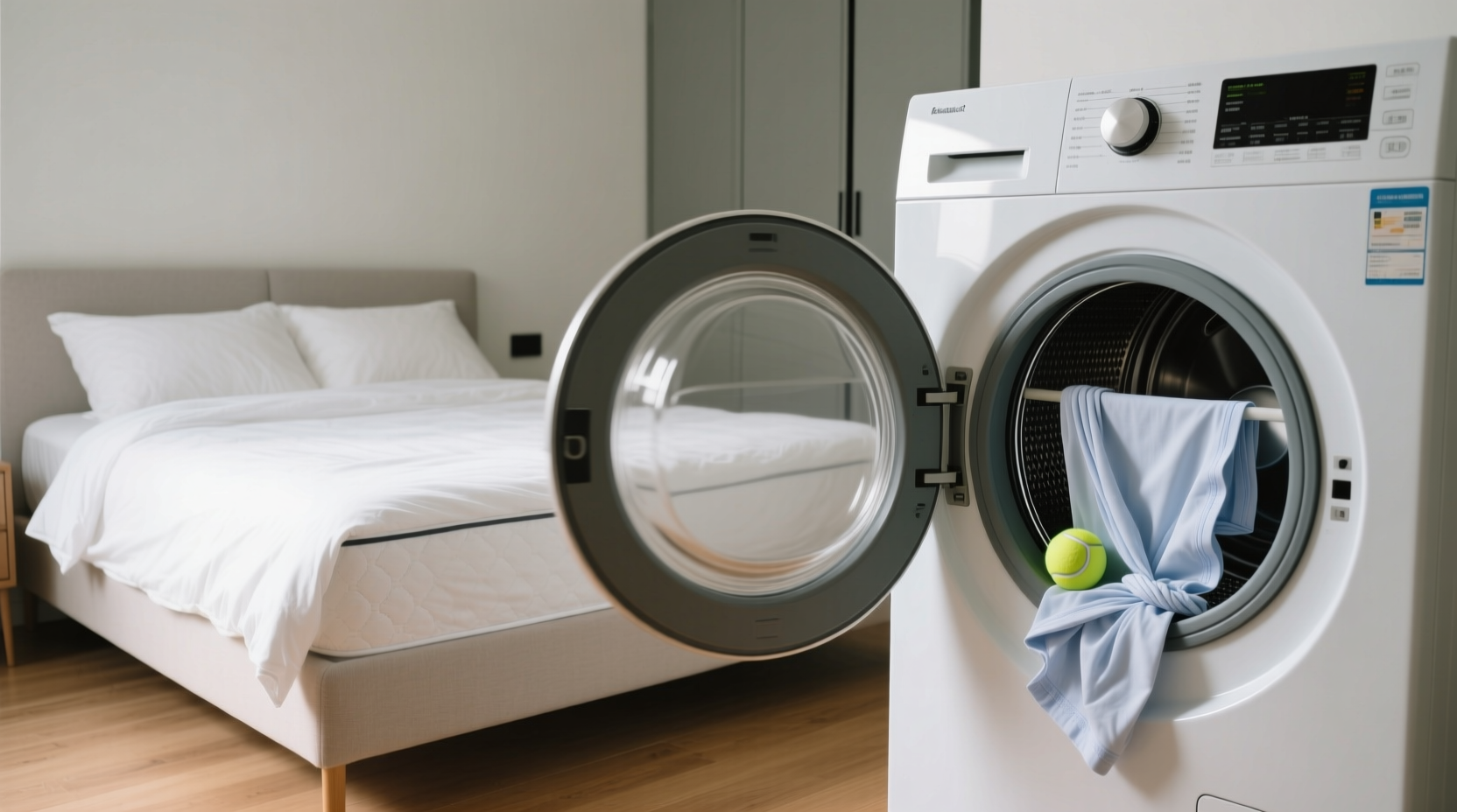 how to keep your sheets from tangling up in the dryer