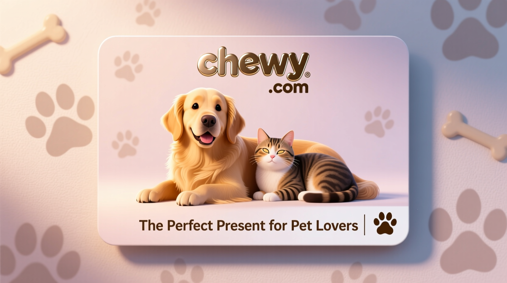 chewy com gift card the perfect present for pet lovers