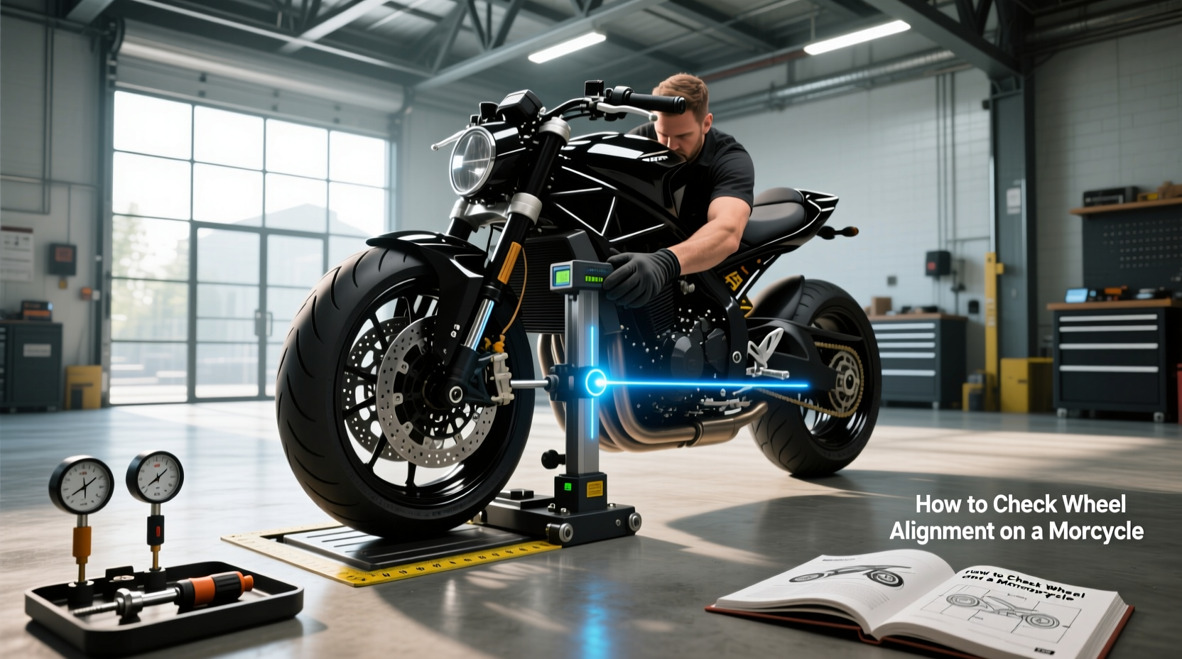 How to Choose Motorcycle Wheel Alignment Tool, How to Check Wheel Alignment on a Motorcycle?