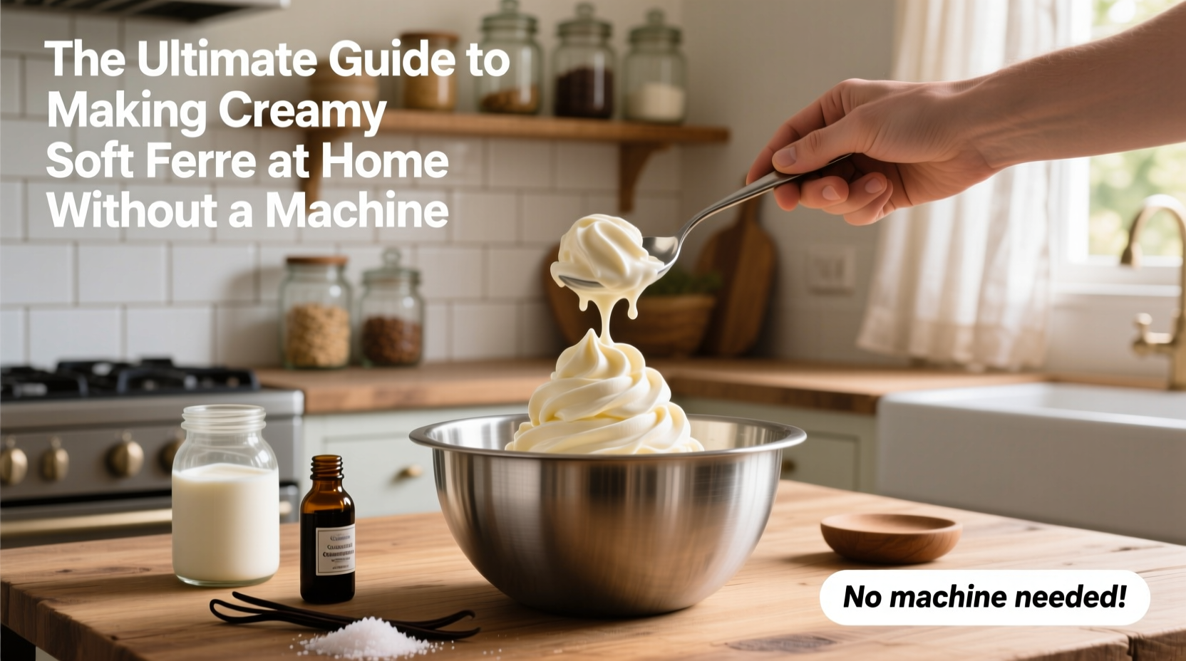 the ultimate guide to making creamy soft serve at home without a machine