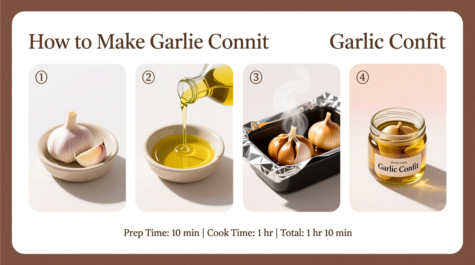 Perfect Garlic Confit Recipe: Safe & Flavorful Technique