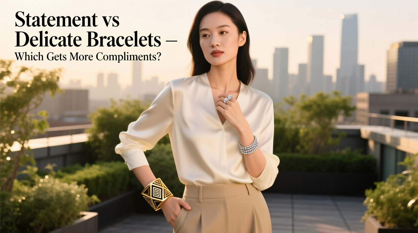 statement vs delicate bracelets which one actually gets more compliments