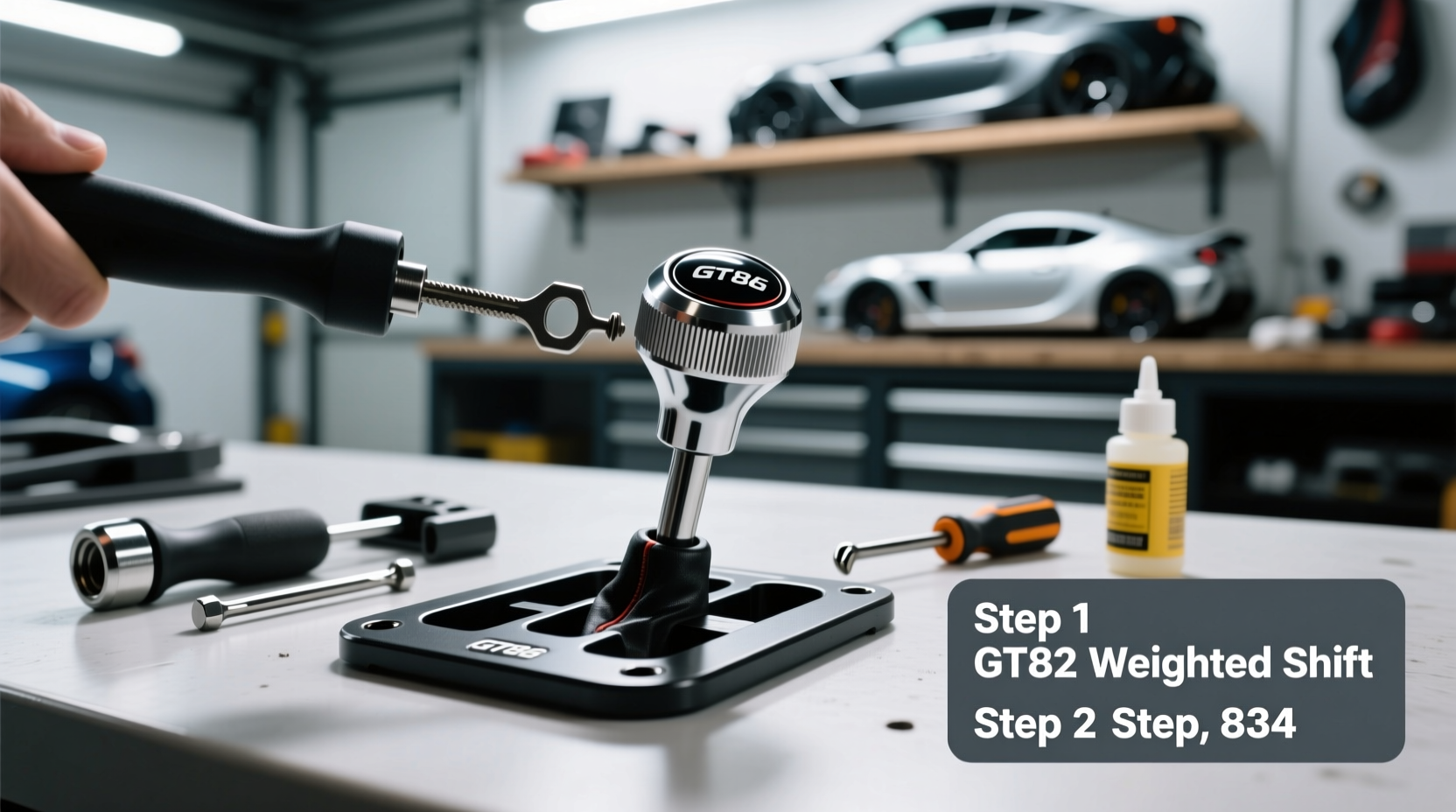 gt86 weighted knob installation guide