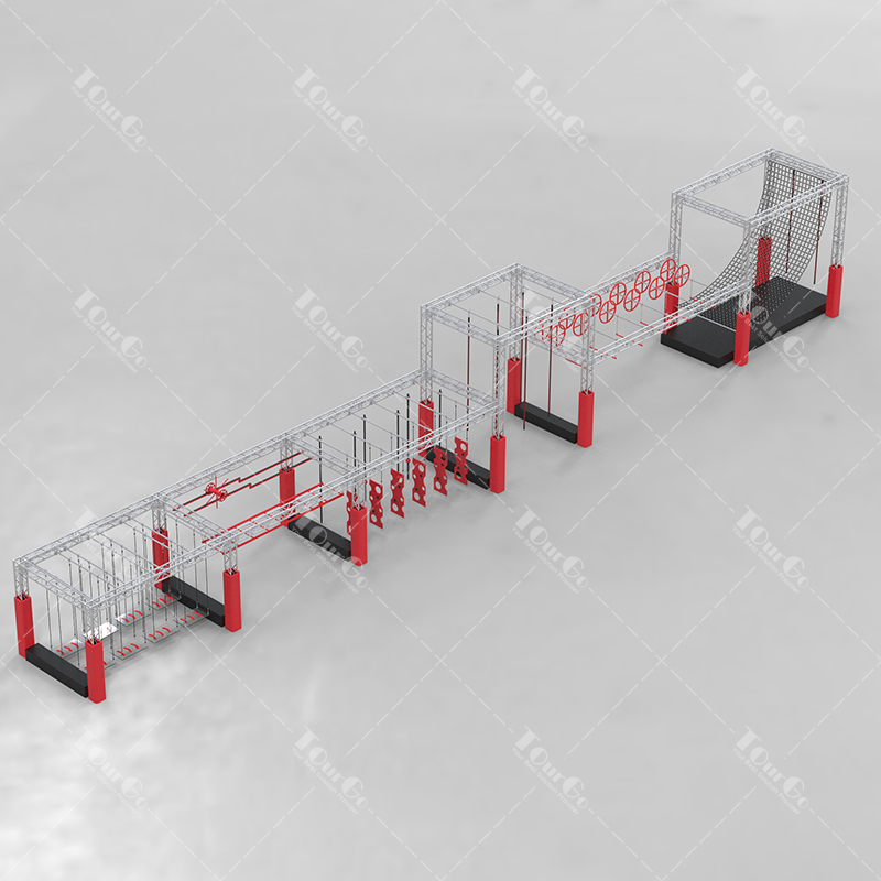 American Obstacle Course Kids ninja slackline Outdoor Ninja Warrior