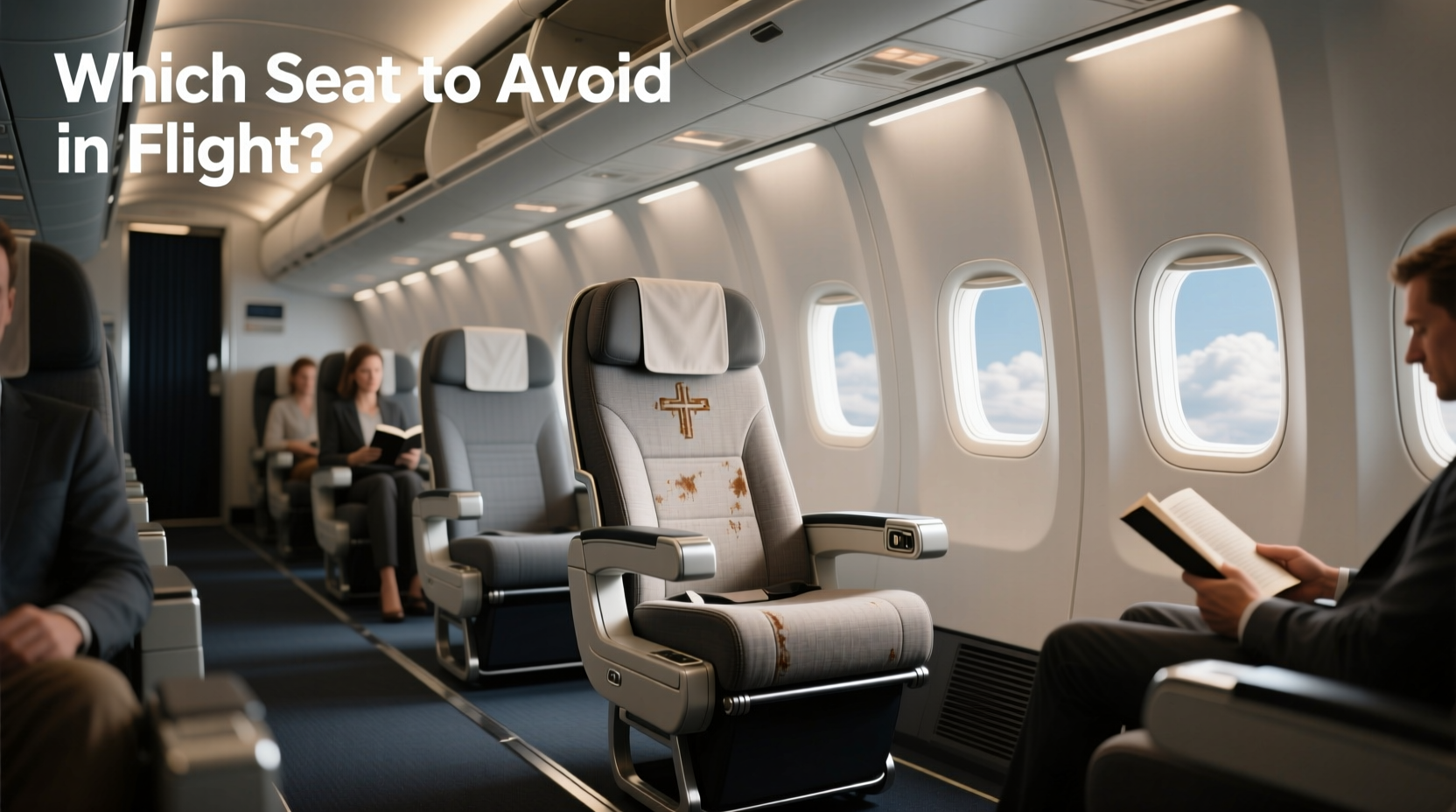How to choose swivel aircraft seats,Which seat to avoid in flight?