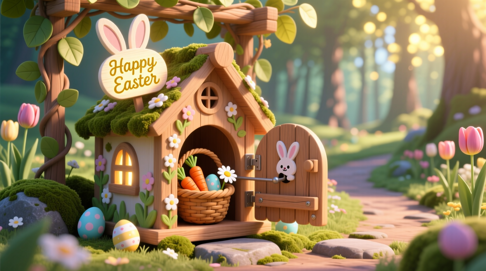 how to make an easter bunny trap