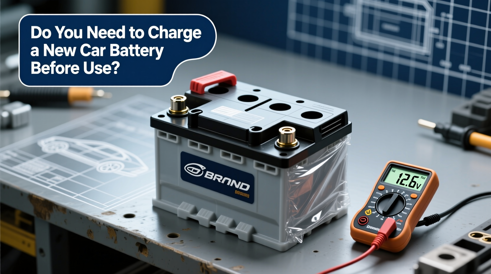 do you need to charge a new car battery