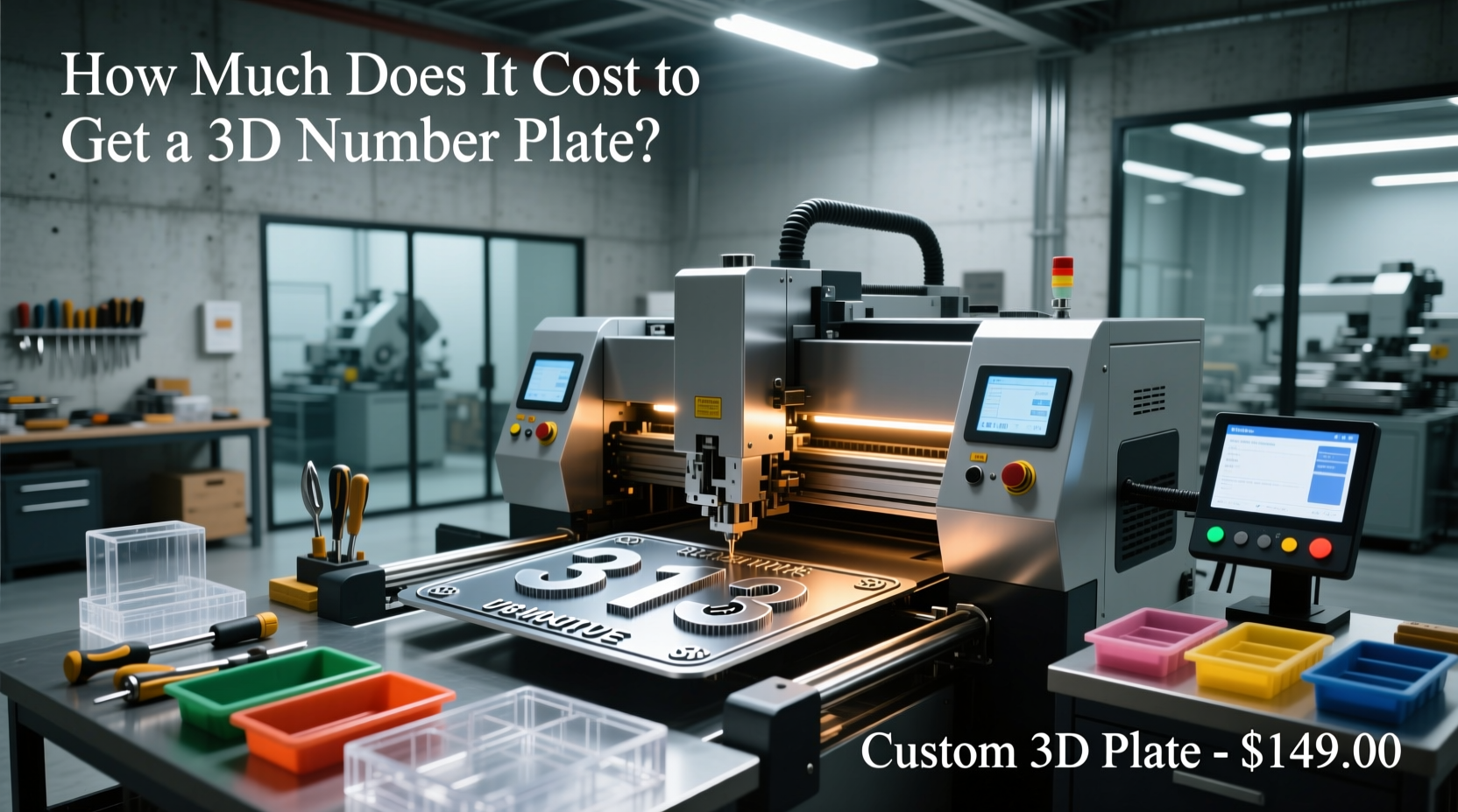 How to Choose a Vehicle Number Plate Printing Machine and 3D Number Plate Cost Guide