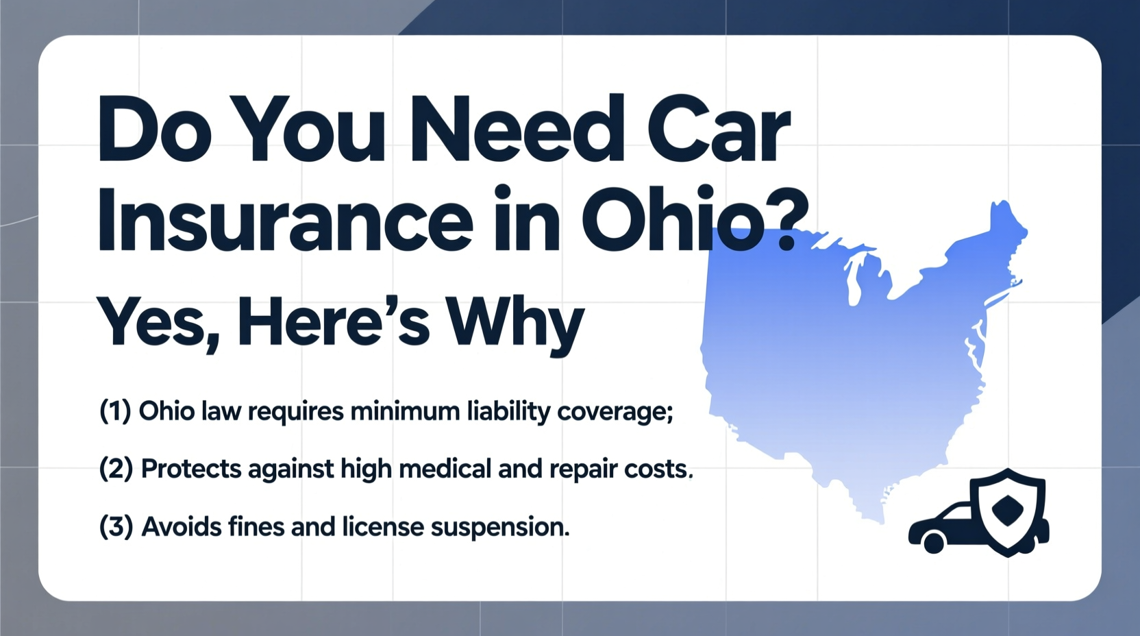 do you need car insurance in ohio
