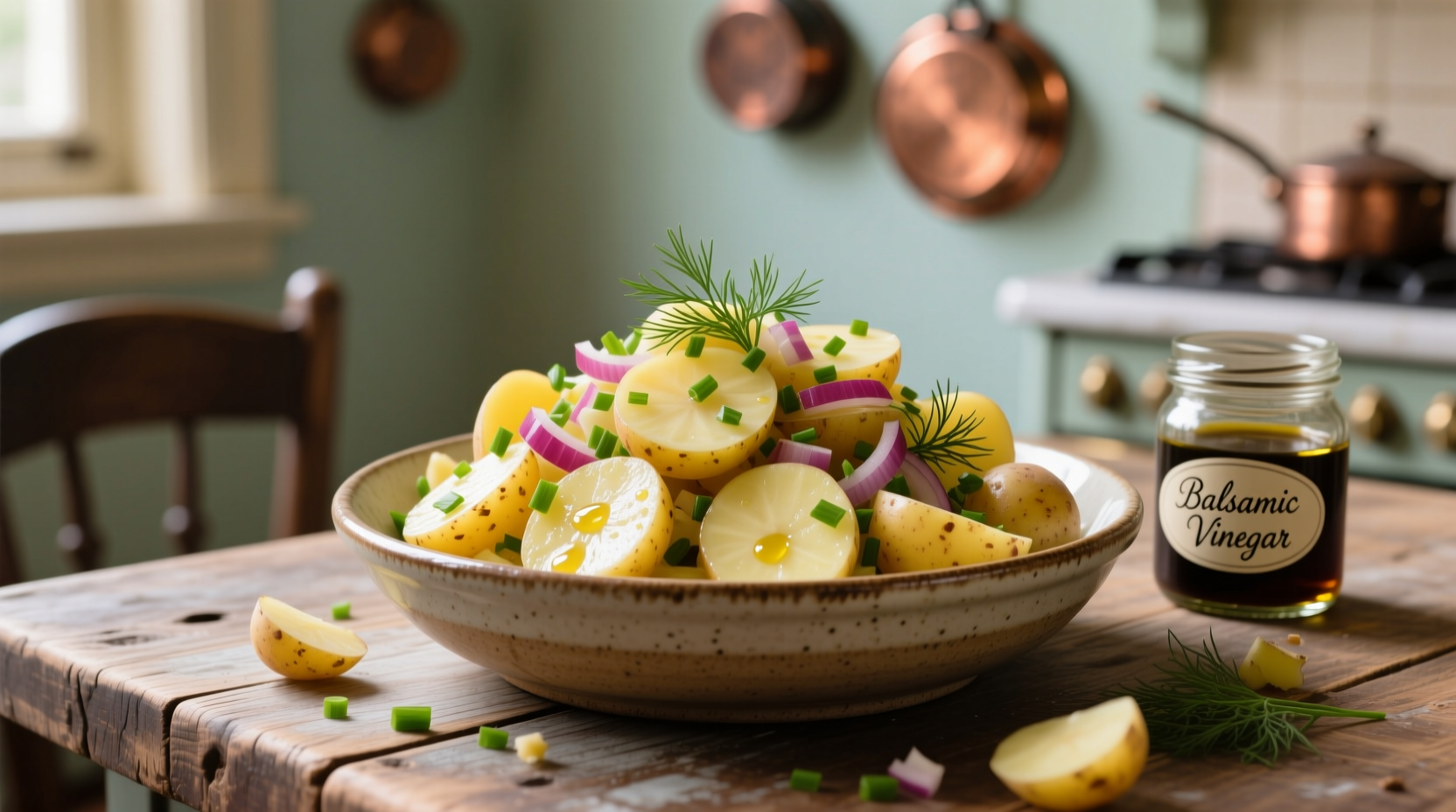 Vinegar-Based Potato Salad: Lighter, Brighter & Better