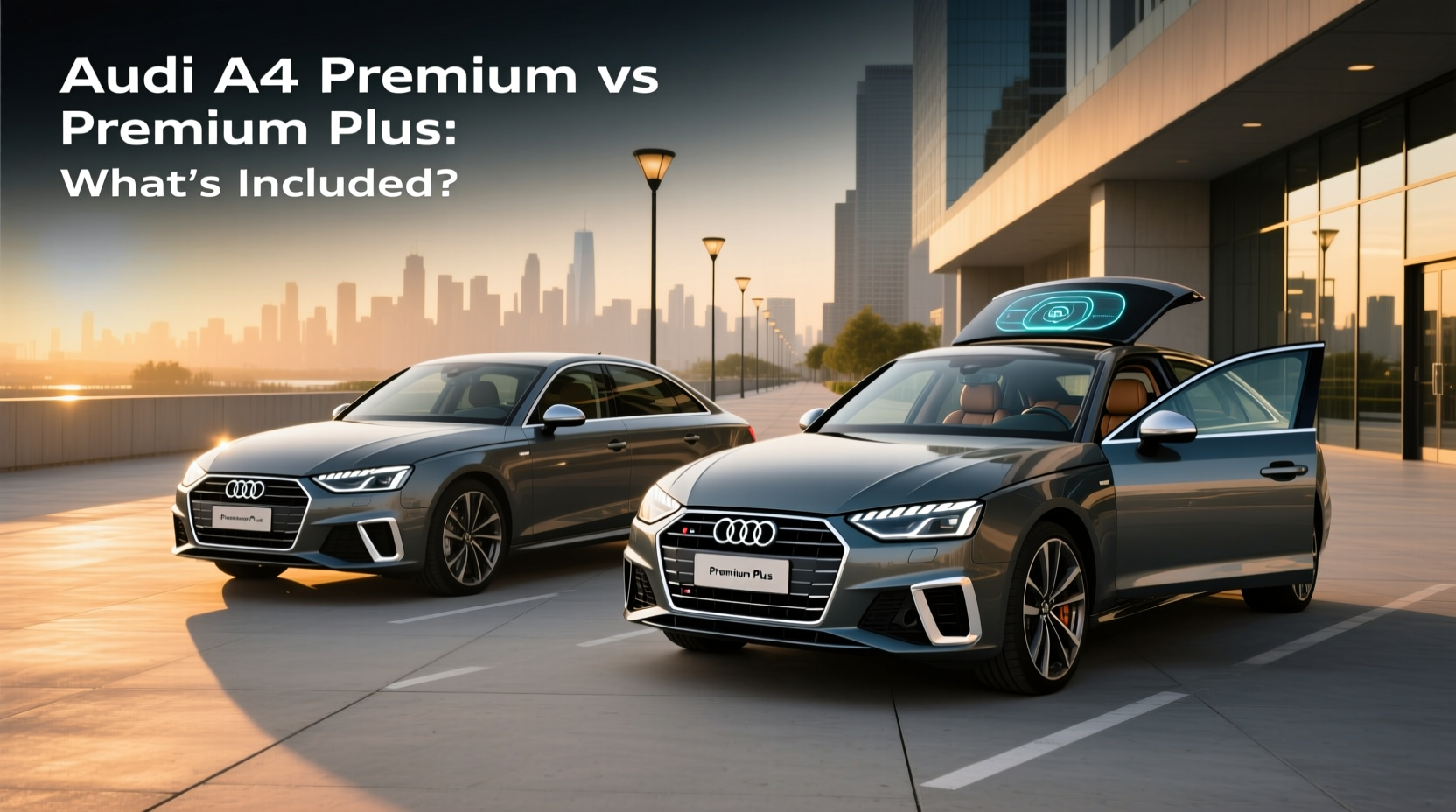 Audi A4 Premium vs Premium Plus Trim Guide
