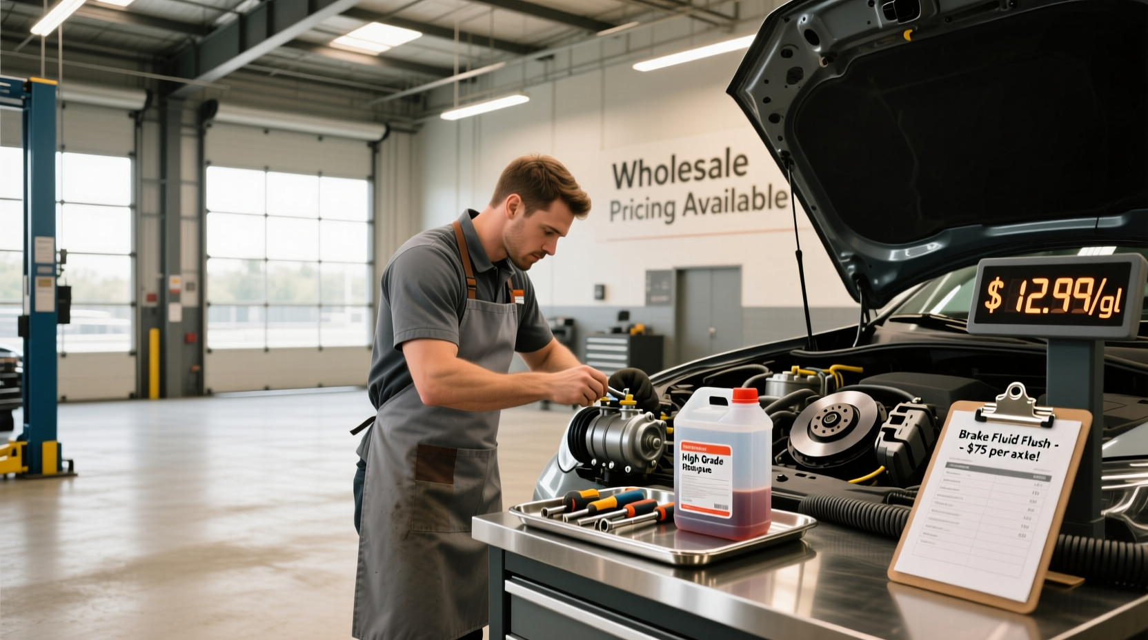 How to Choose Brake Fluid Price Wholesale & Garage Service Costs