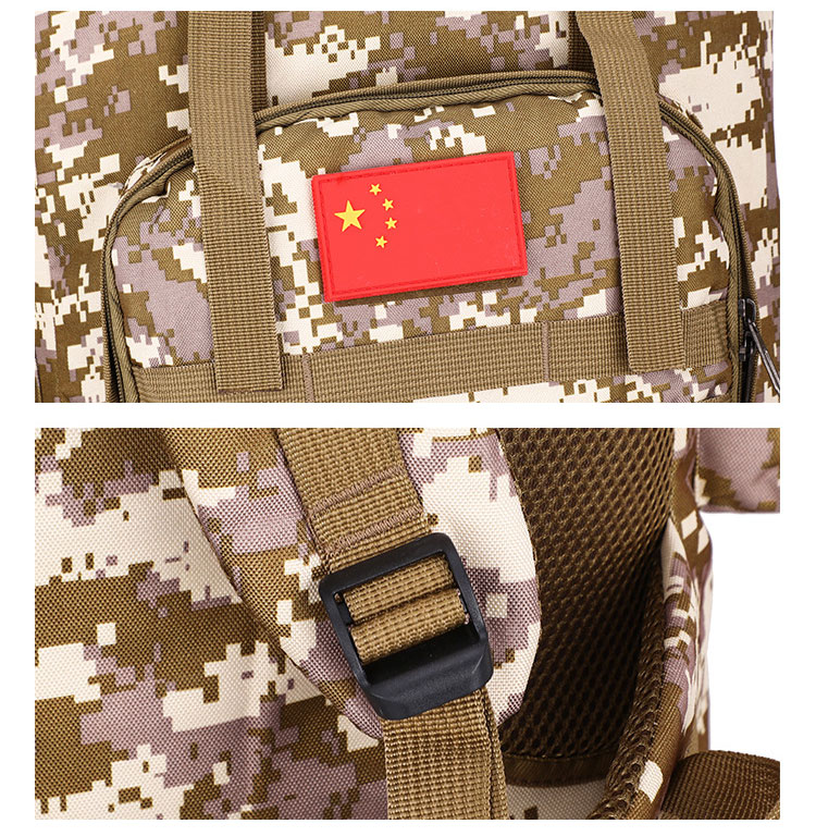 80L large capacity Outdoor Mountaineering Camping Hiking molle backpack tactical black nylon military