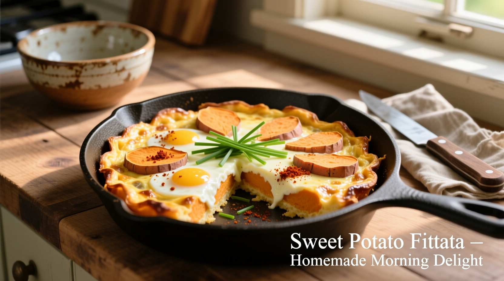 sweet potato frittata