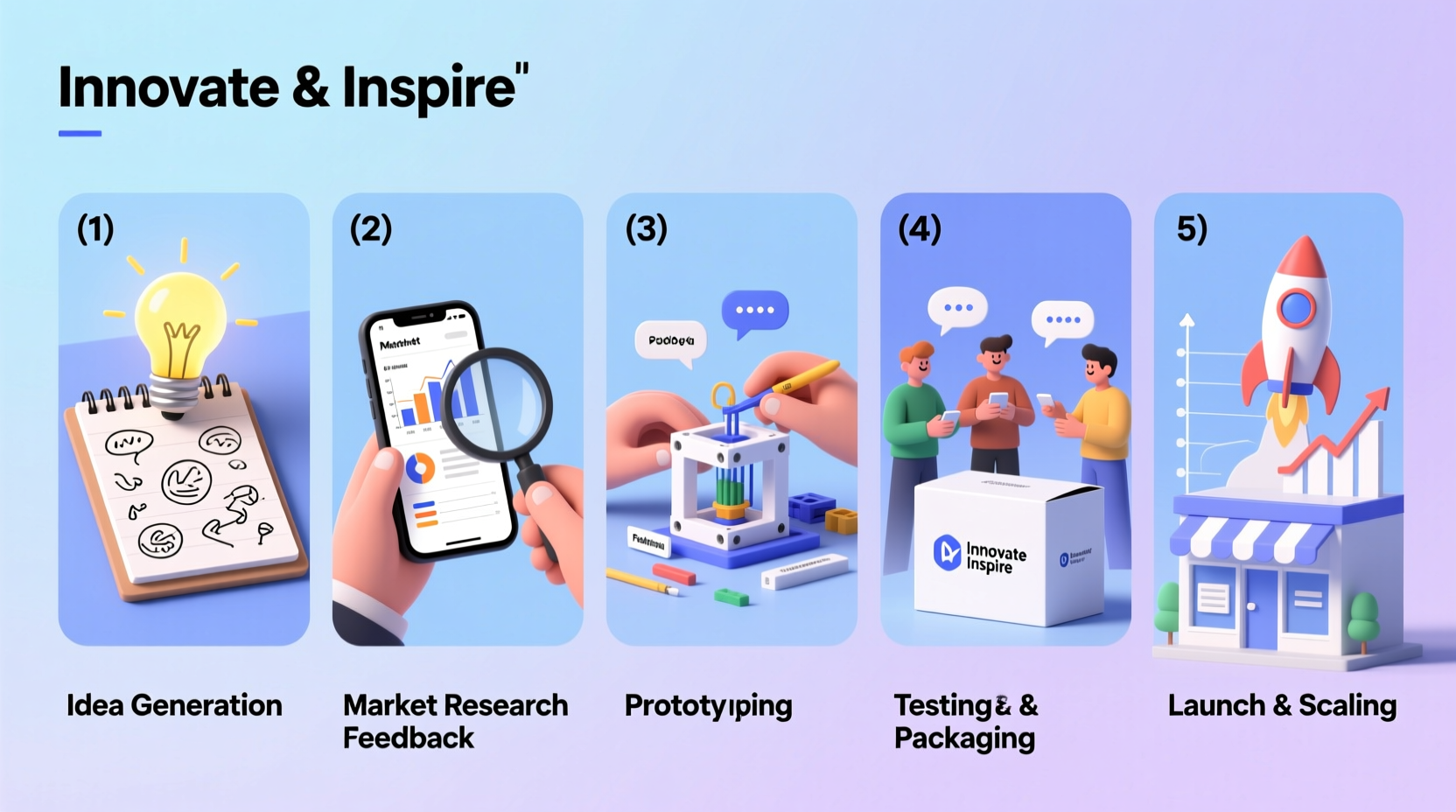 step by step guide to making your own product from idea to market success