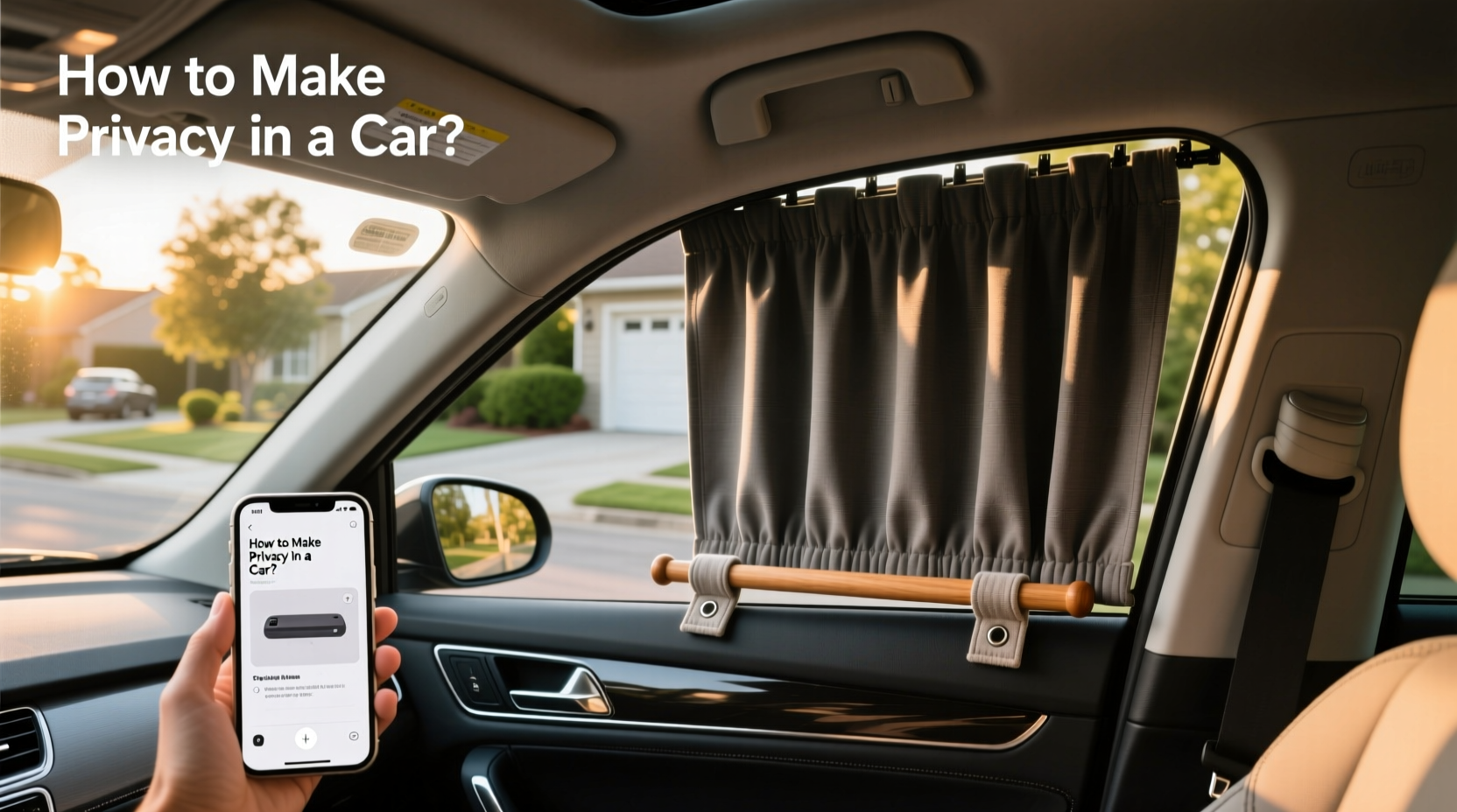 How to Choose Guides for Curtains in the Car, How to Make Privacy in a Car? Buying Guide