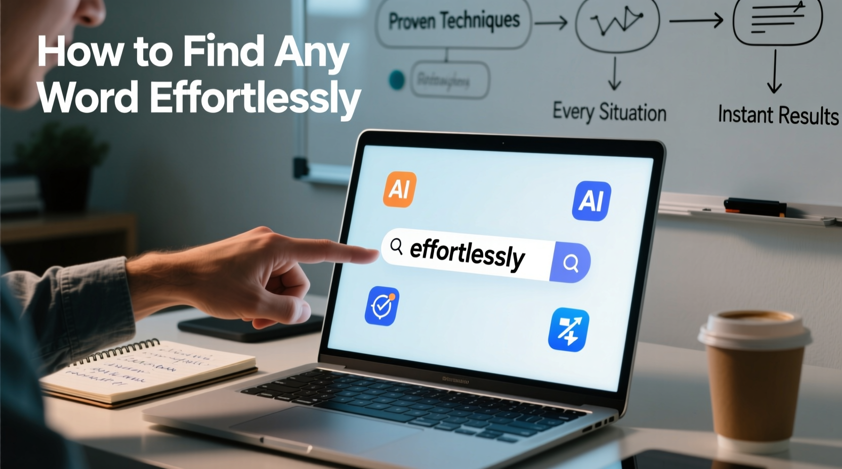 how to find any word effortlessly proven techniques and tools for every situation
