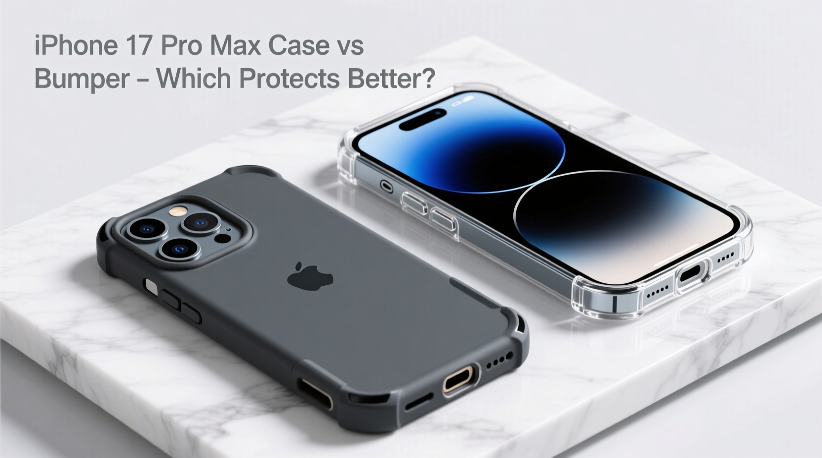 iphone 17 pro max is a protective case really better than a bumper case