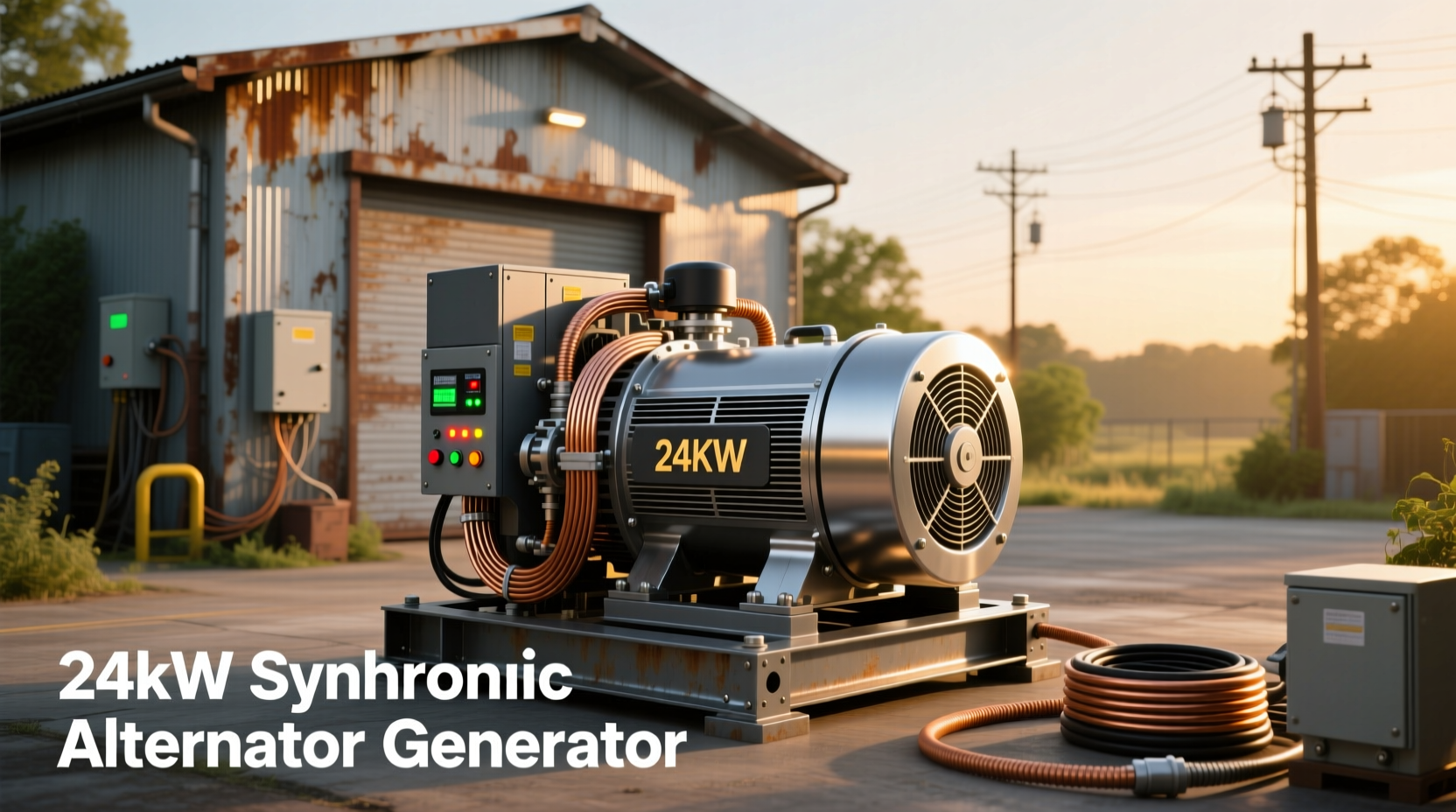 24kw synchronous alternator generator guide