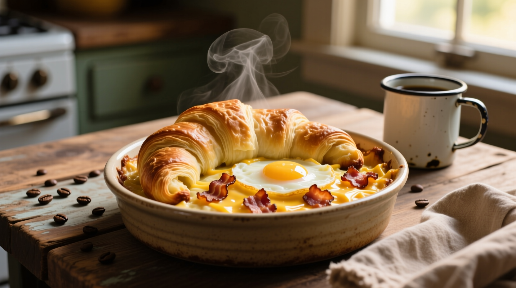 crescent roll breakfast casserole