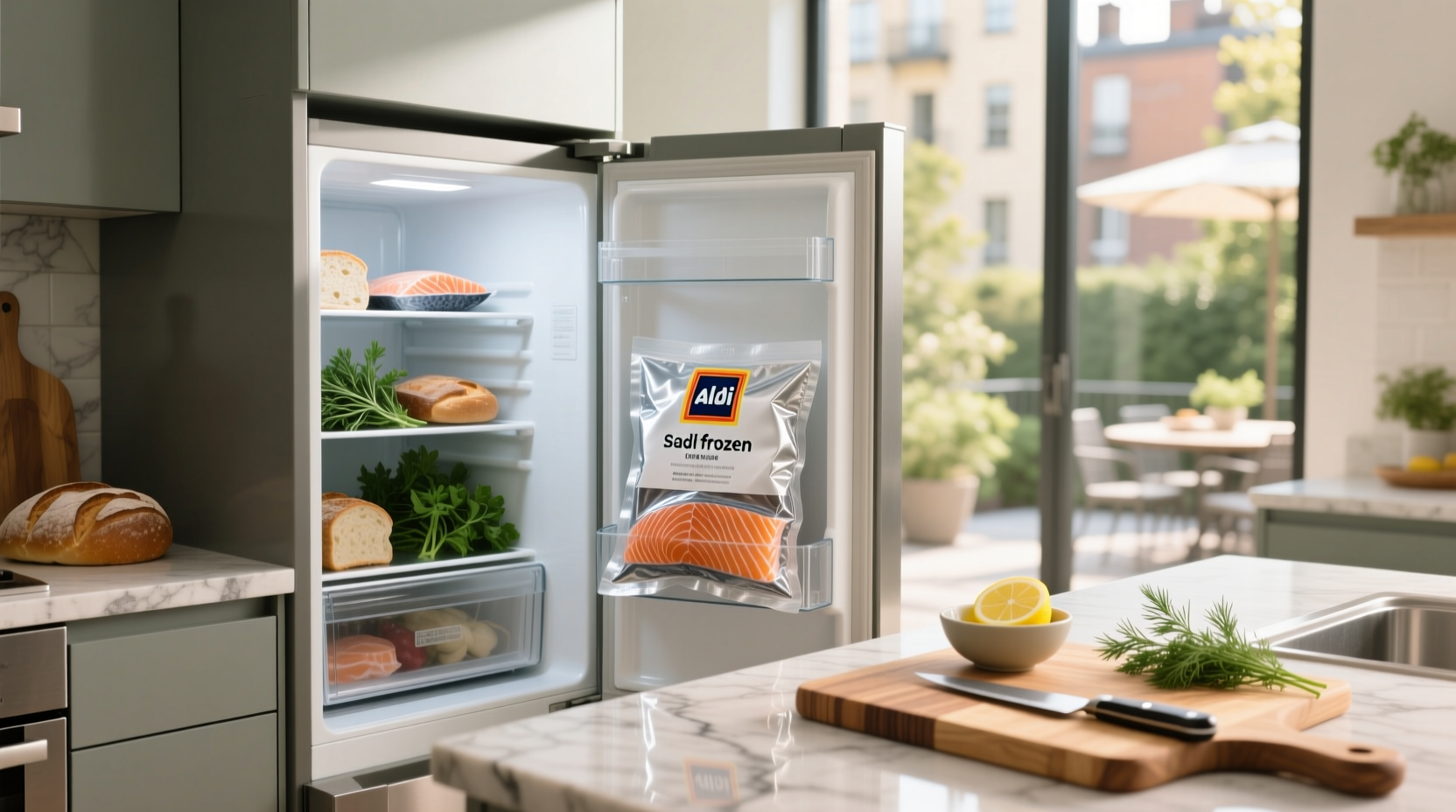aldi frozen salmon guide