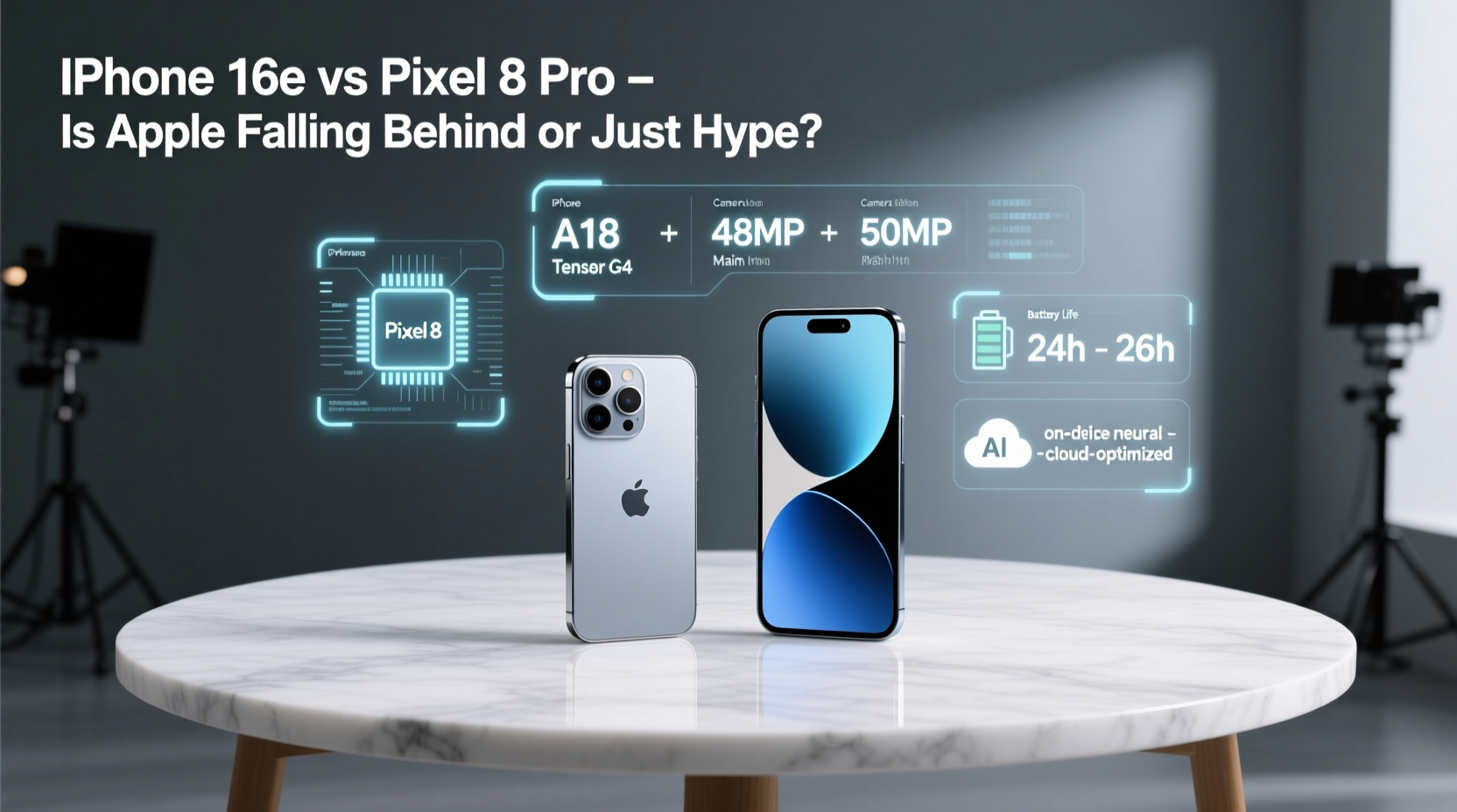 iphone 16e vs pixel 8 pro is apple falling behind or is it just hype
